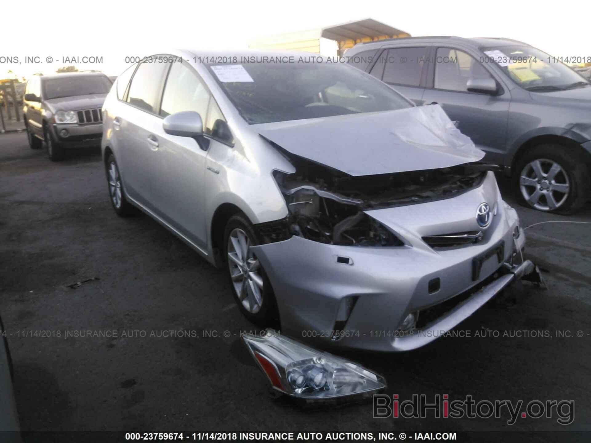 Photo JTDZN3EU0D3254866 - TOYOTA PRIUS V 2013