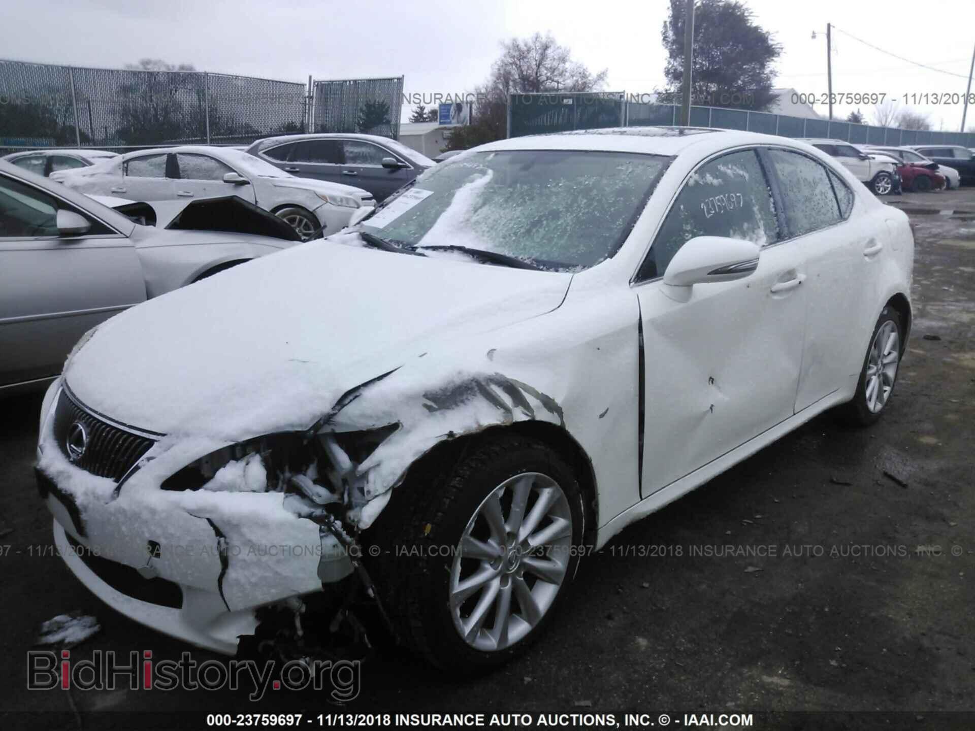 2009 LEXUS IS - VIN: JTHCK262395031740 - Фото 2