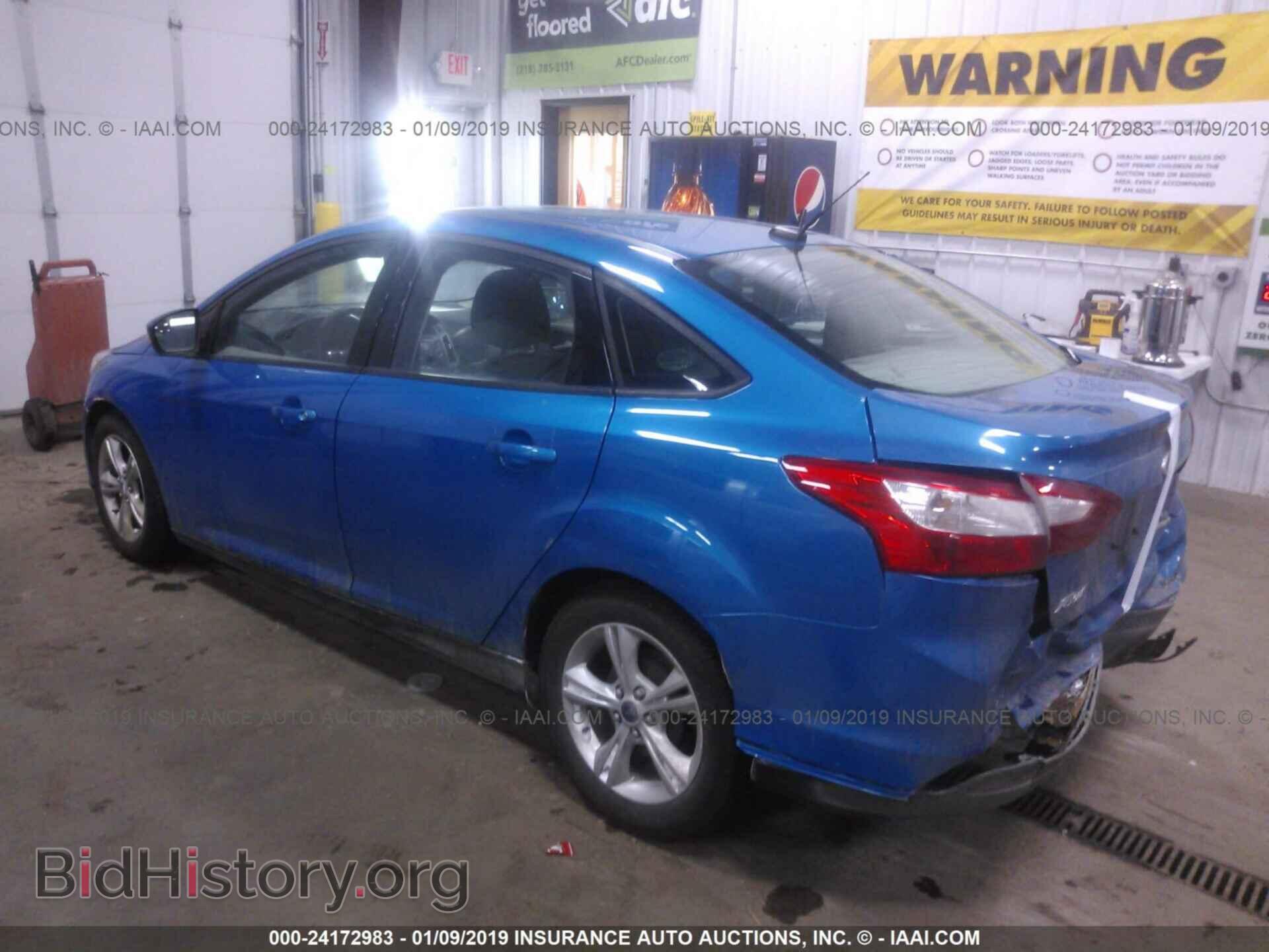 2014 FORD FOCUS - VIN: 1FADP3F2XEL156307 - Фото 3