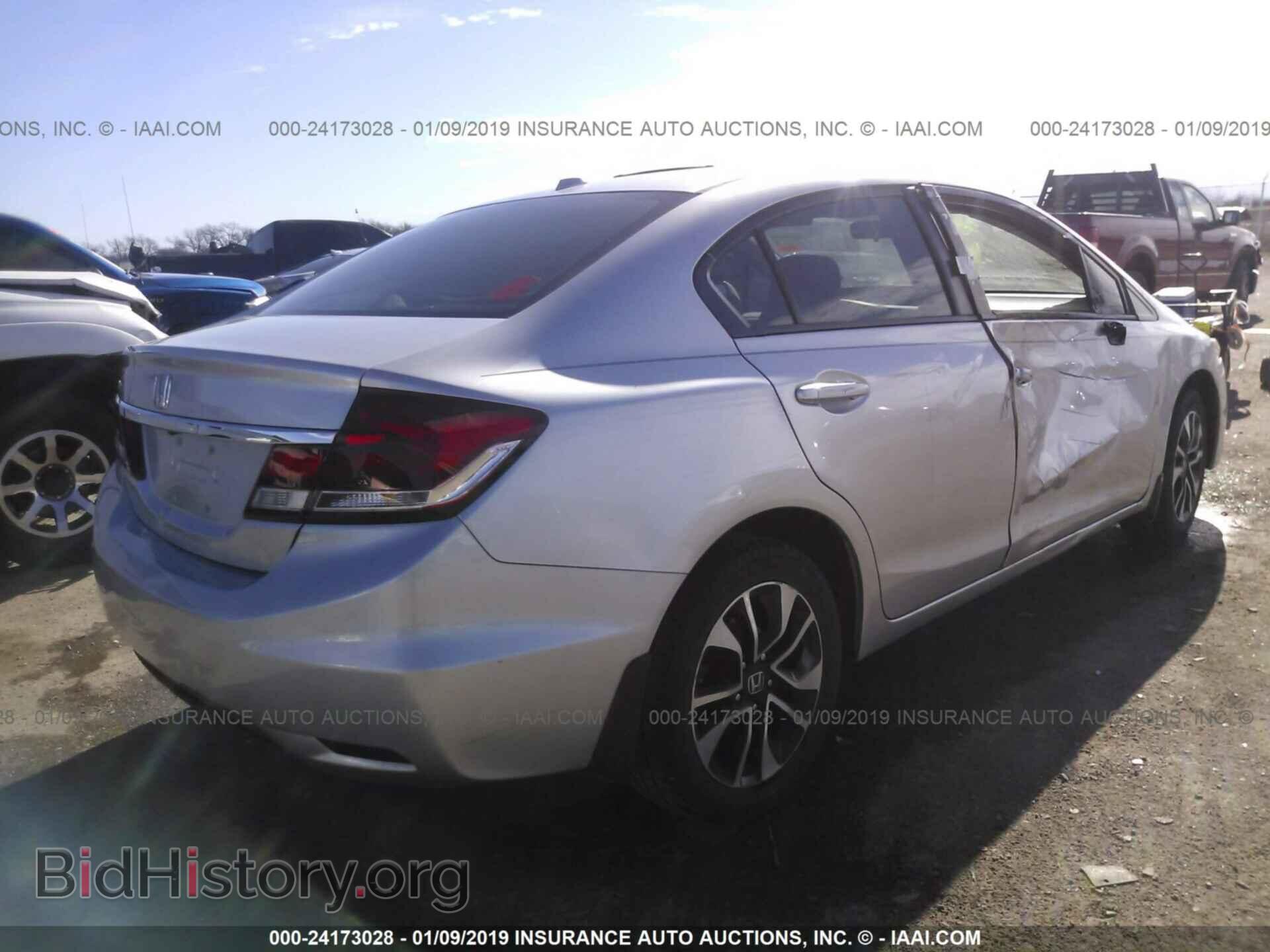 2013 HONDA CIVIC - VIN: 19XFB2F81DE041294 - Фото 4
