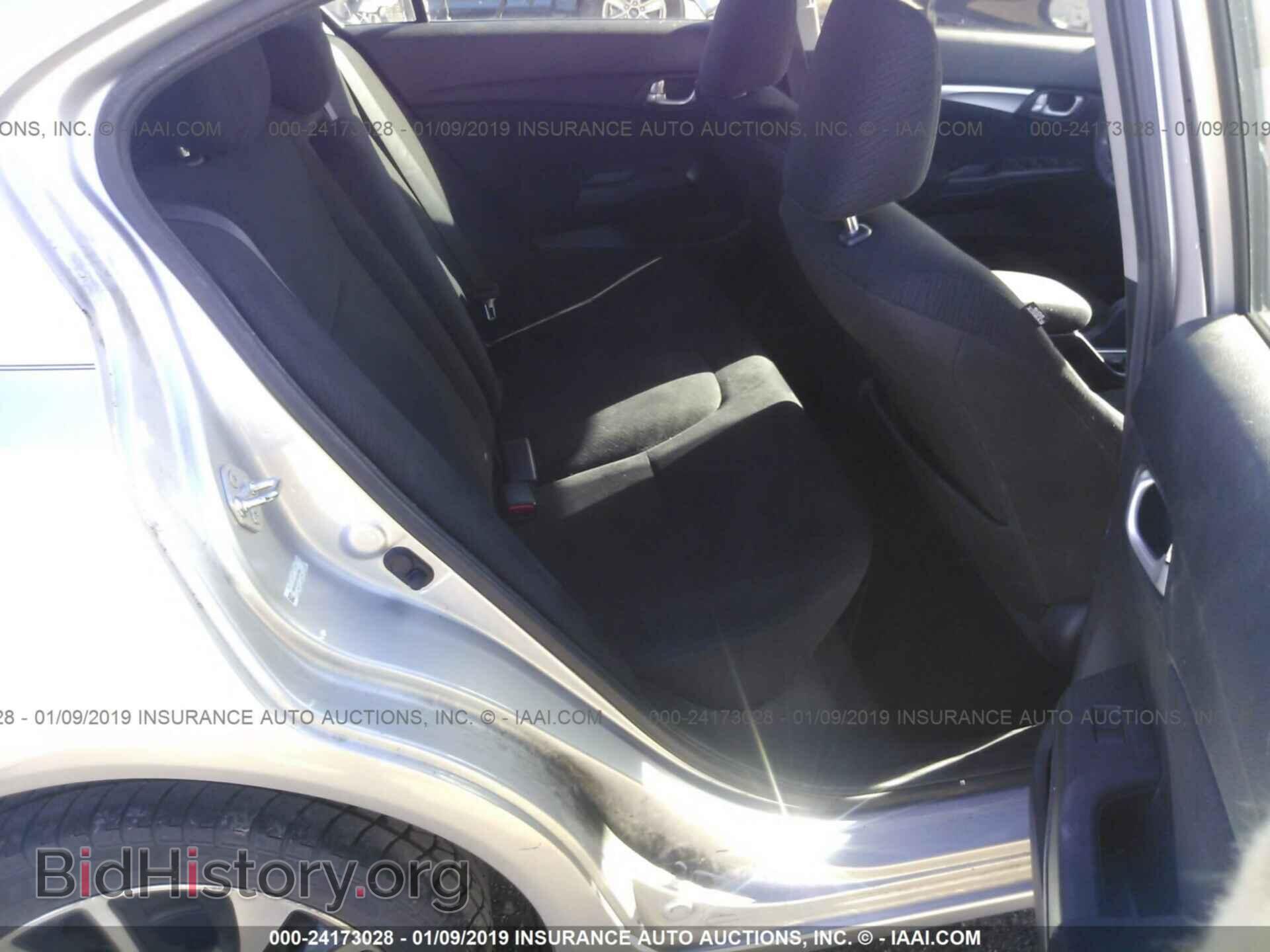 2013 HONDA CIVIC - VIN: 19XFB2F81DE041294 - Фото 8