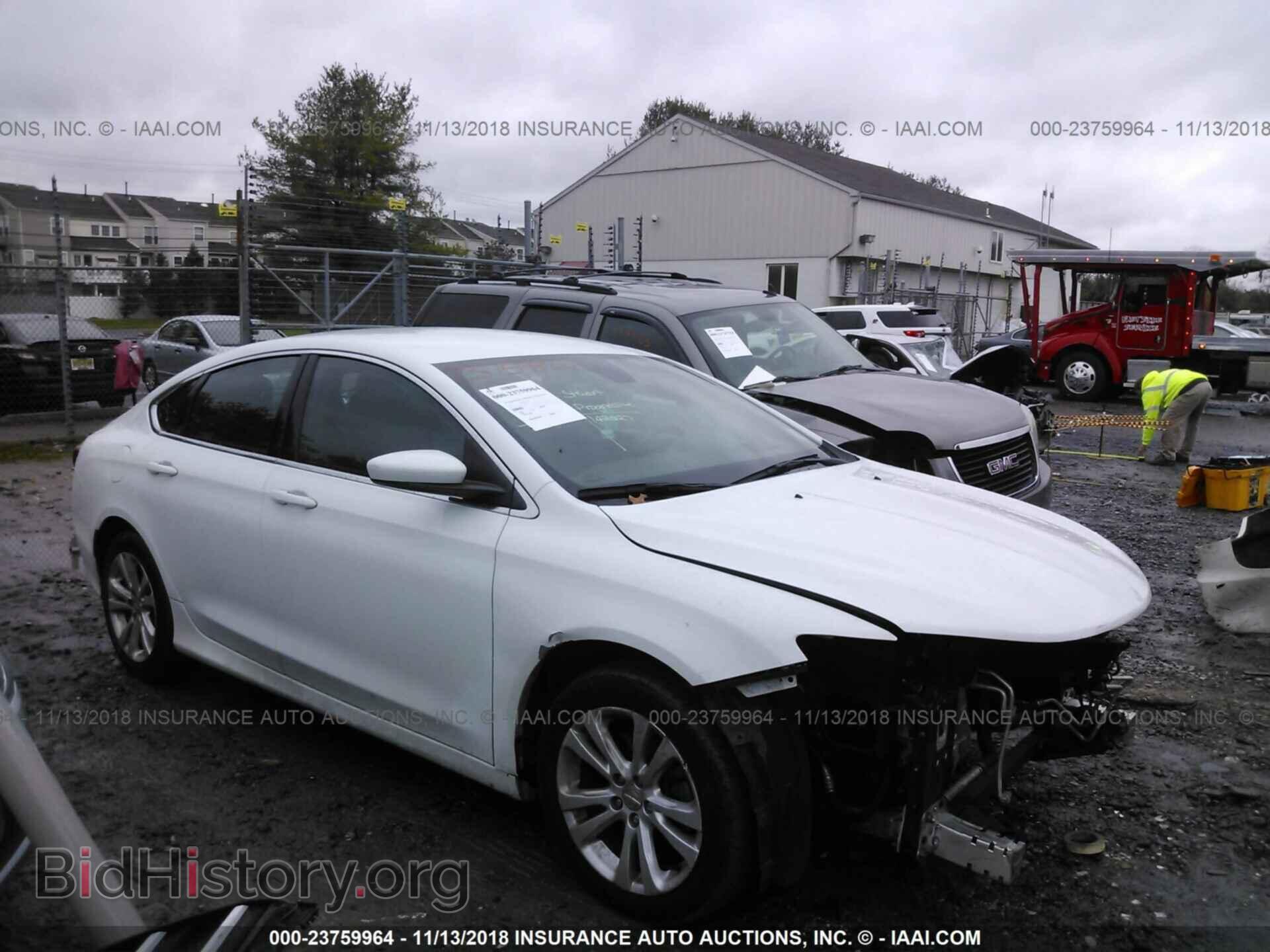 Фотография 1C3CCCAB1GN108845 - CHRYSLER 200 2016