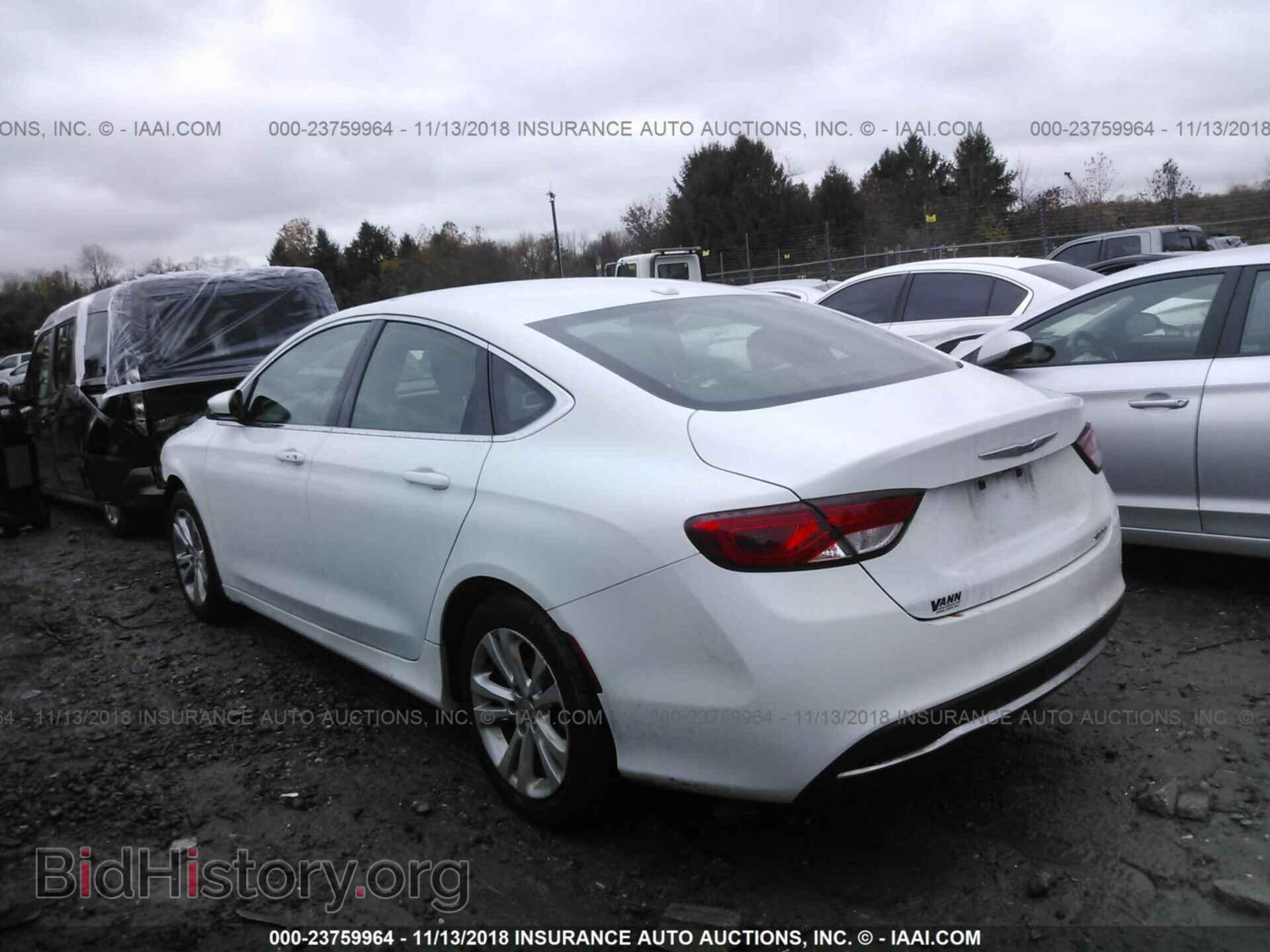 2016 CHRYSLER 200 - VIN: 1C3CCCAB1GN108845 - Фото 3