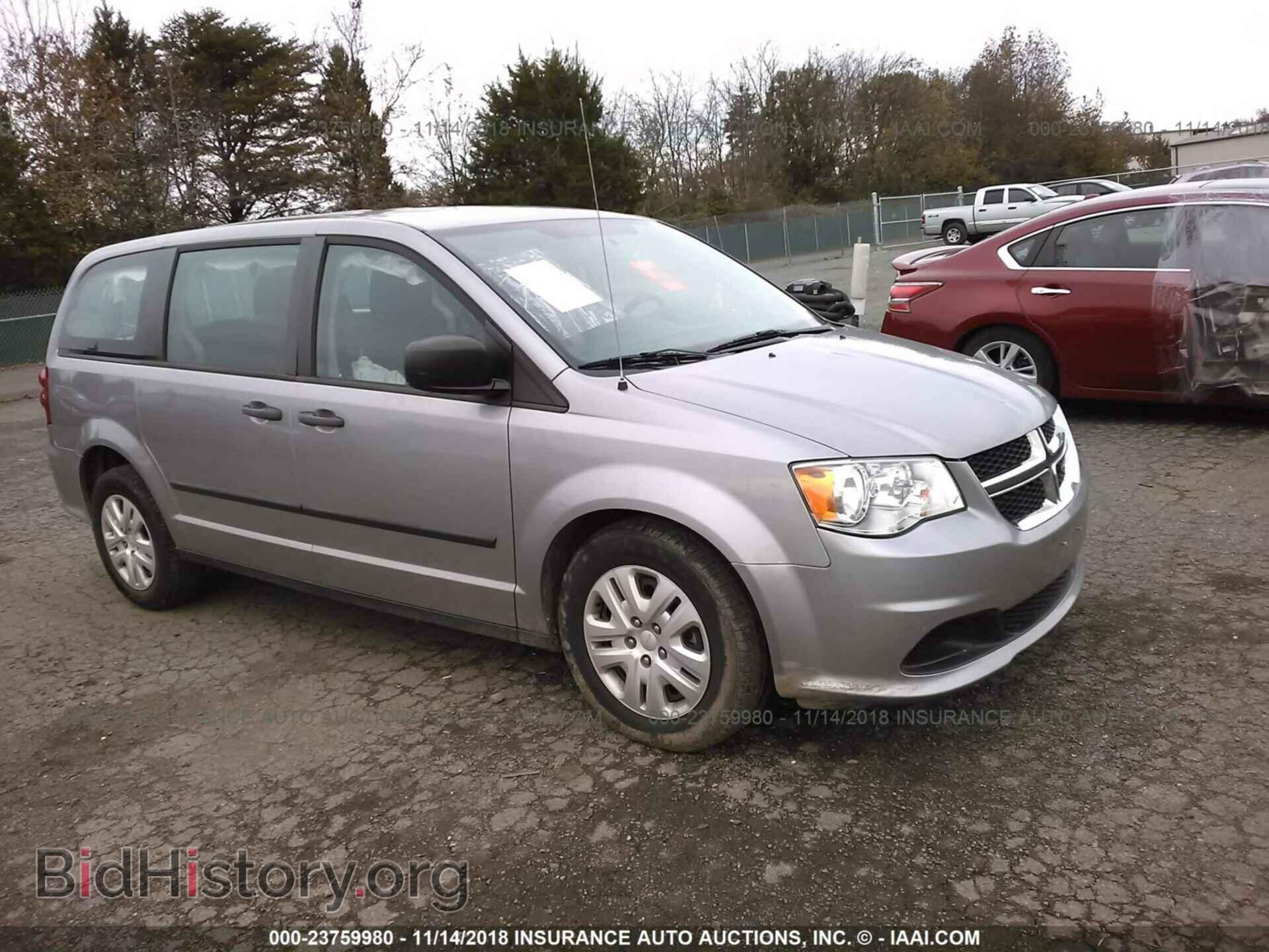 Photo 2C4RDGBG5GR102828 - DODGE GRAND CARAVAN 2016