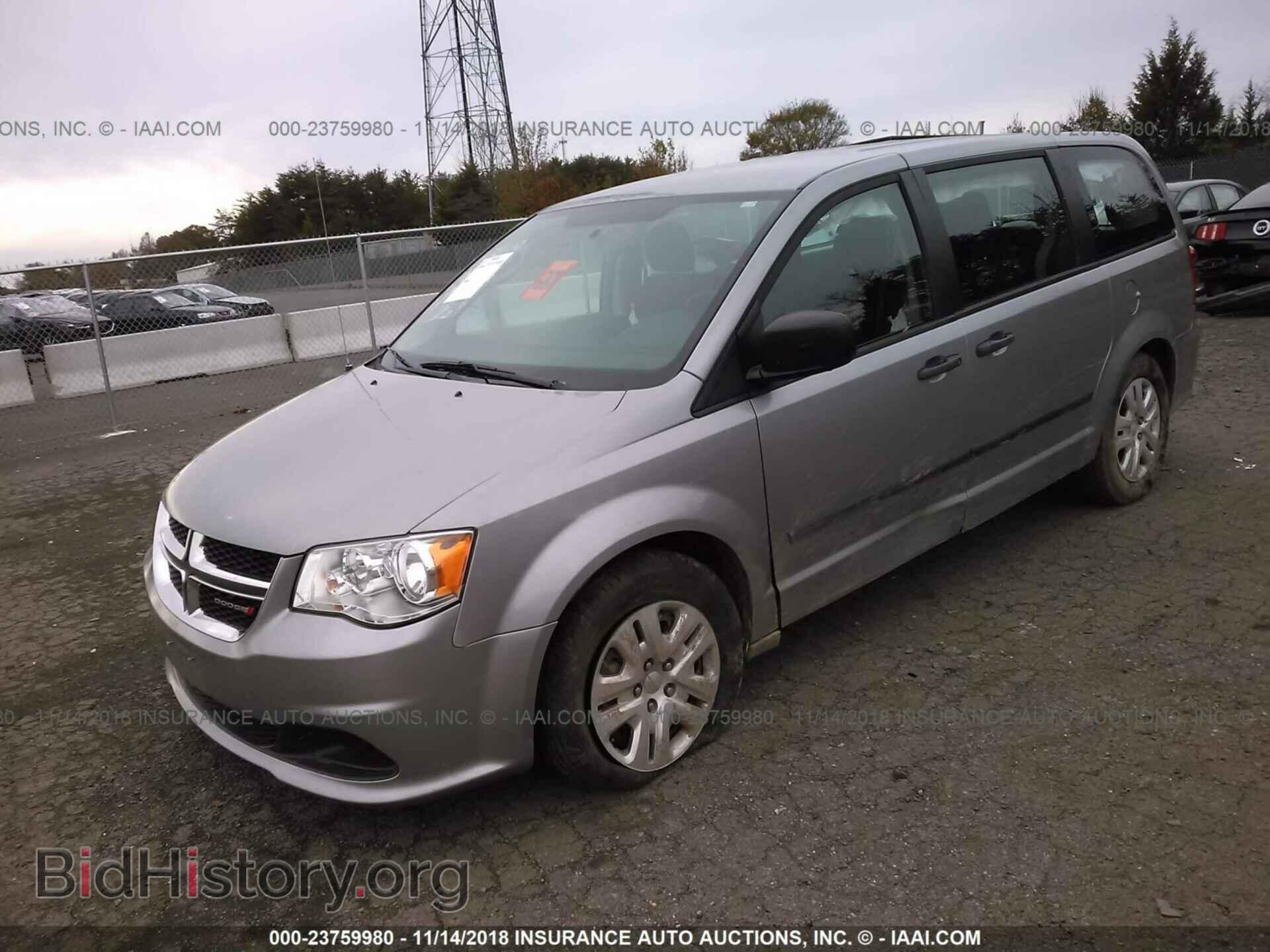 2016 DODGE GRAND CARAVAN - VIN: 2C4RDGBG5GR102828 - Фото 2
