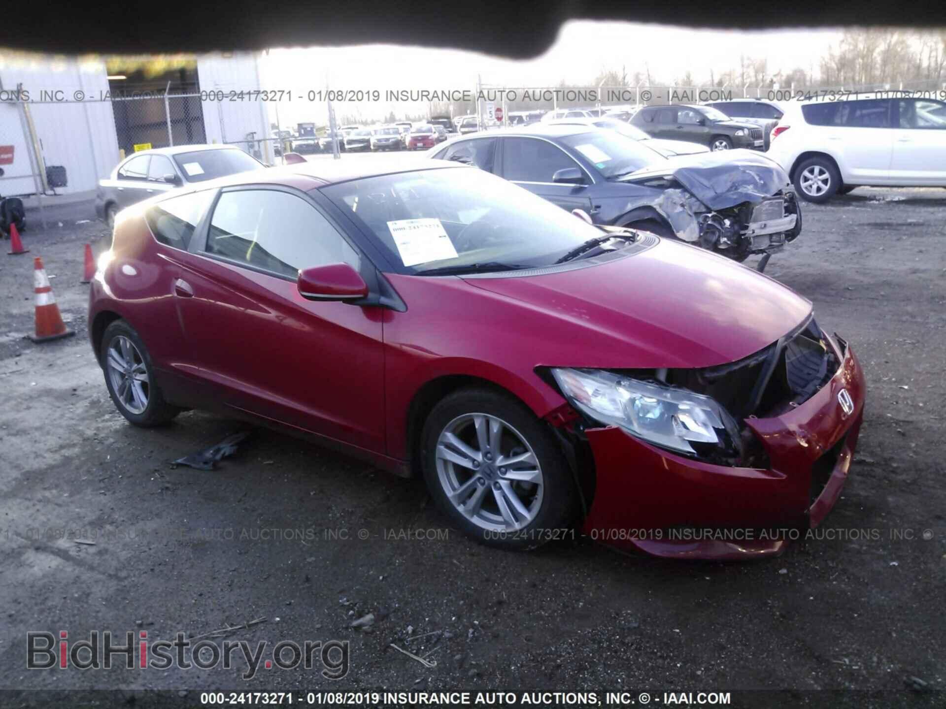 Фотография JHMZF1D60CS002106 - HONDA CR-Z 2012