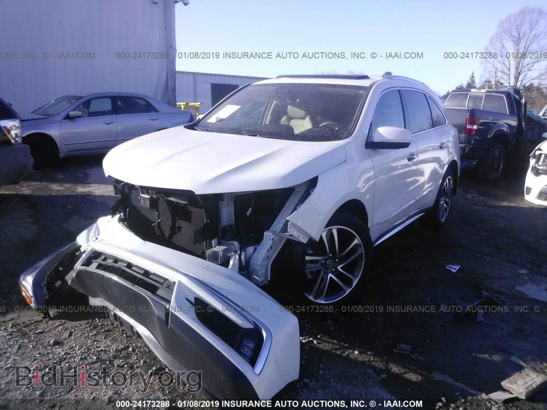 2017 ACURA MDX - VIN: 5FRYD4H86HB040779 - Фото 2