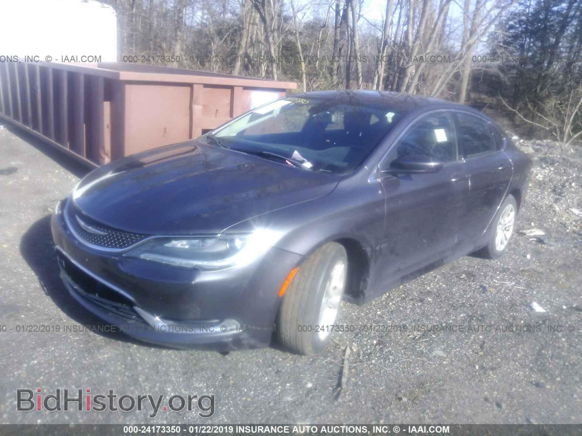 2015 CHRYSLER 200 - VIN: 1C3CCCAB9FN677800 - Фото 2