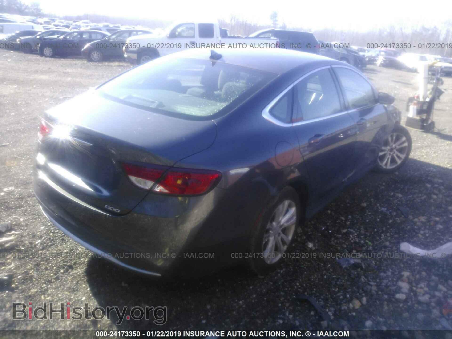 2015 CHRYSLER 200 - VIN: 1C3CCCAB9FN677800 - Фото 4