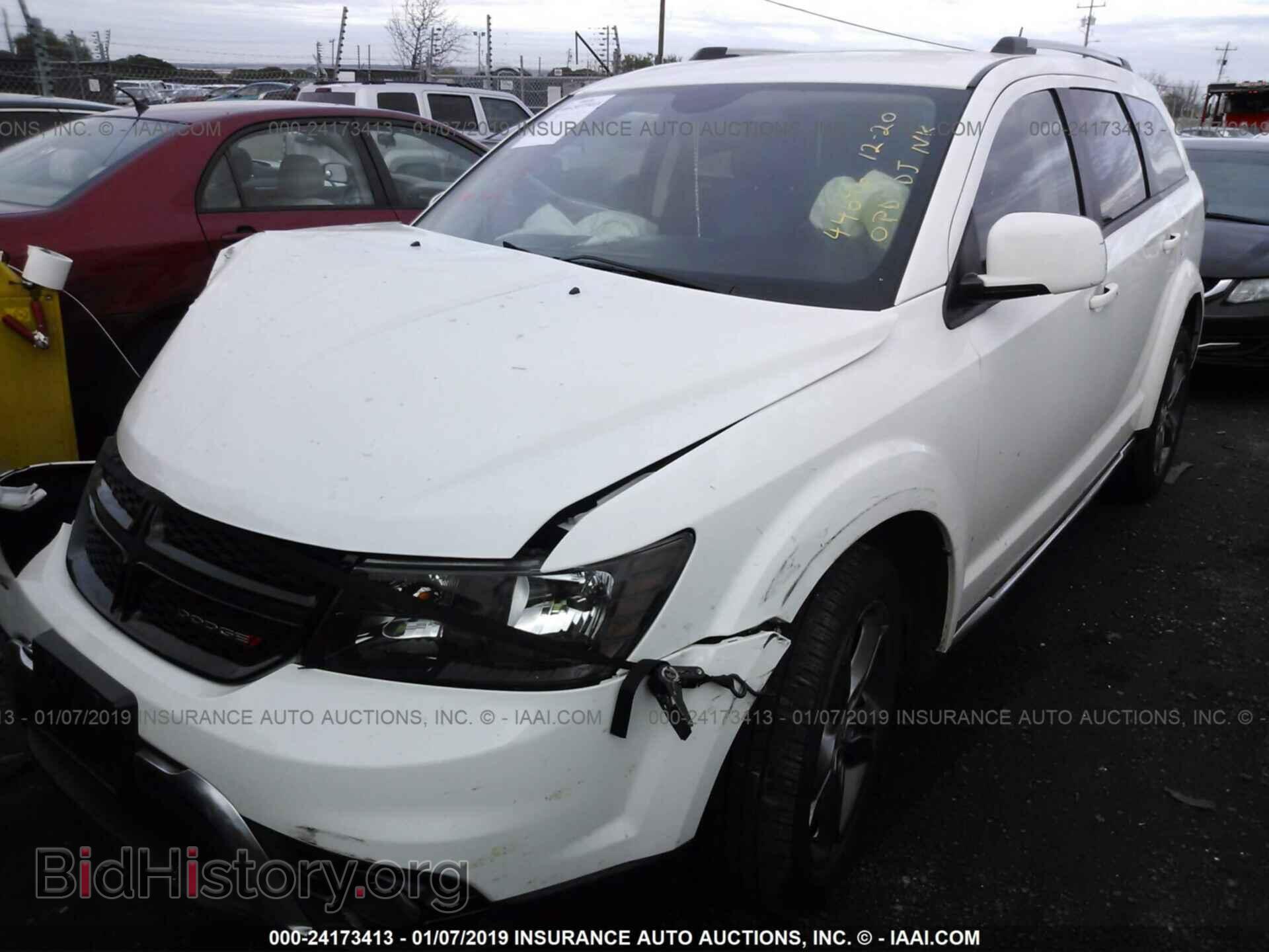 2015 DODGE JOURNEY - VIN: 3C4PDCGG0FT630894 - Фото 2