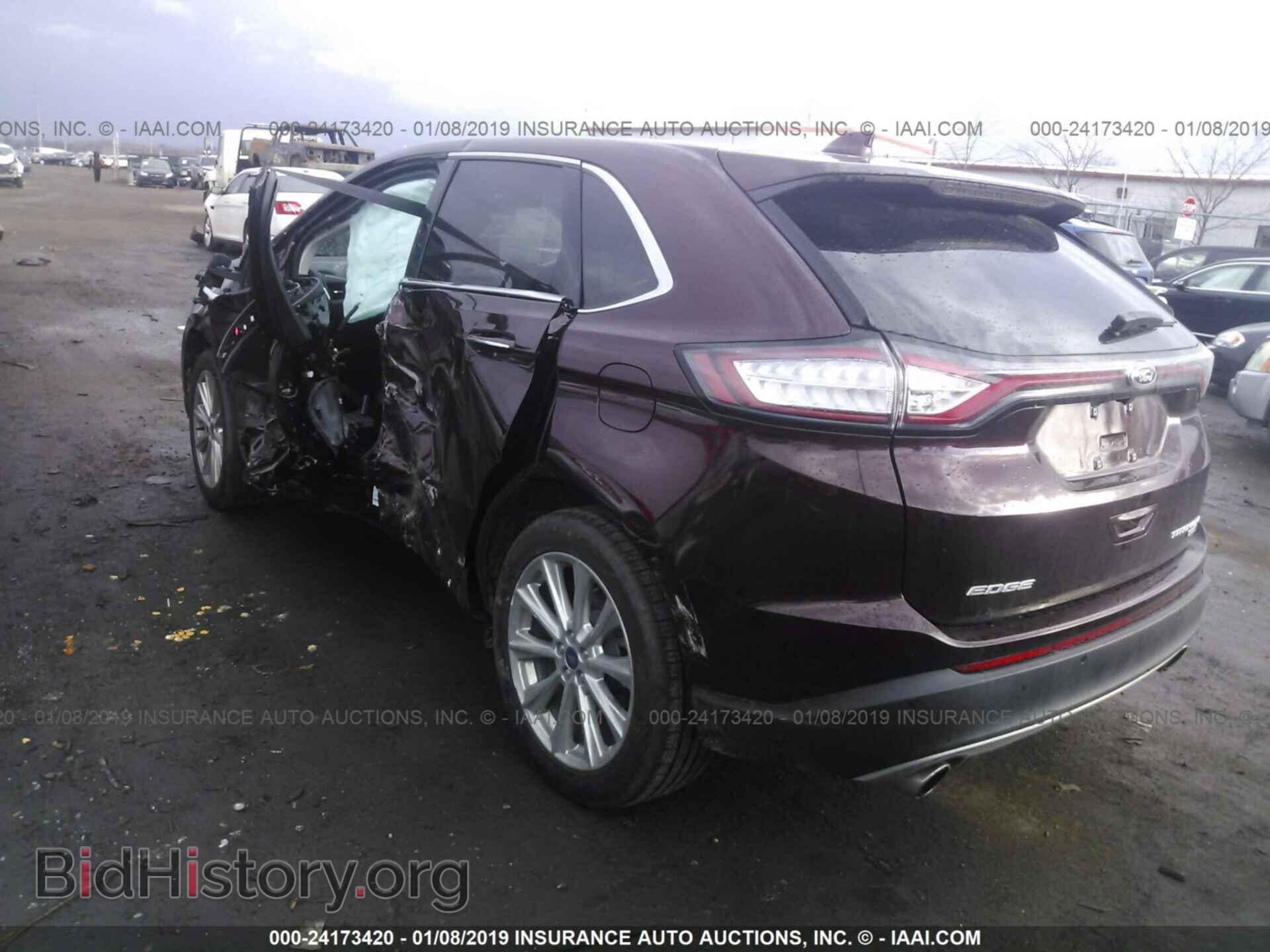 2018 FORD EDGE - VIN: 2FMPK4K90JBC46702 - Фото 3