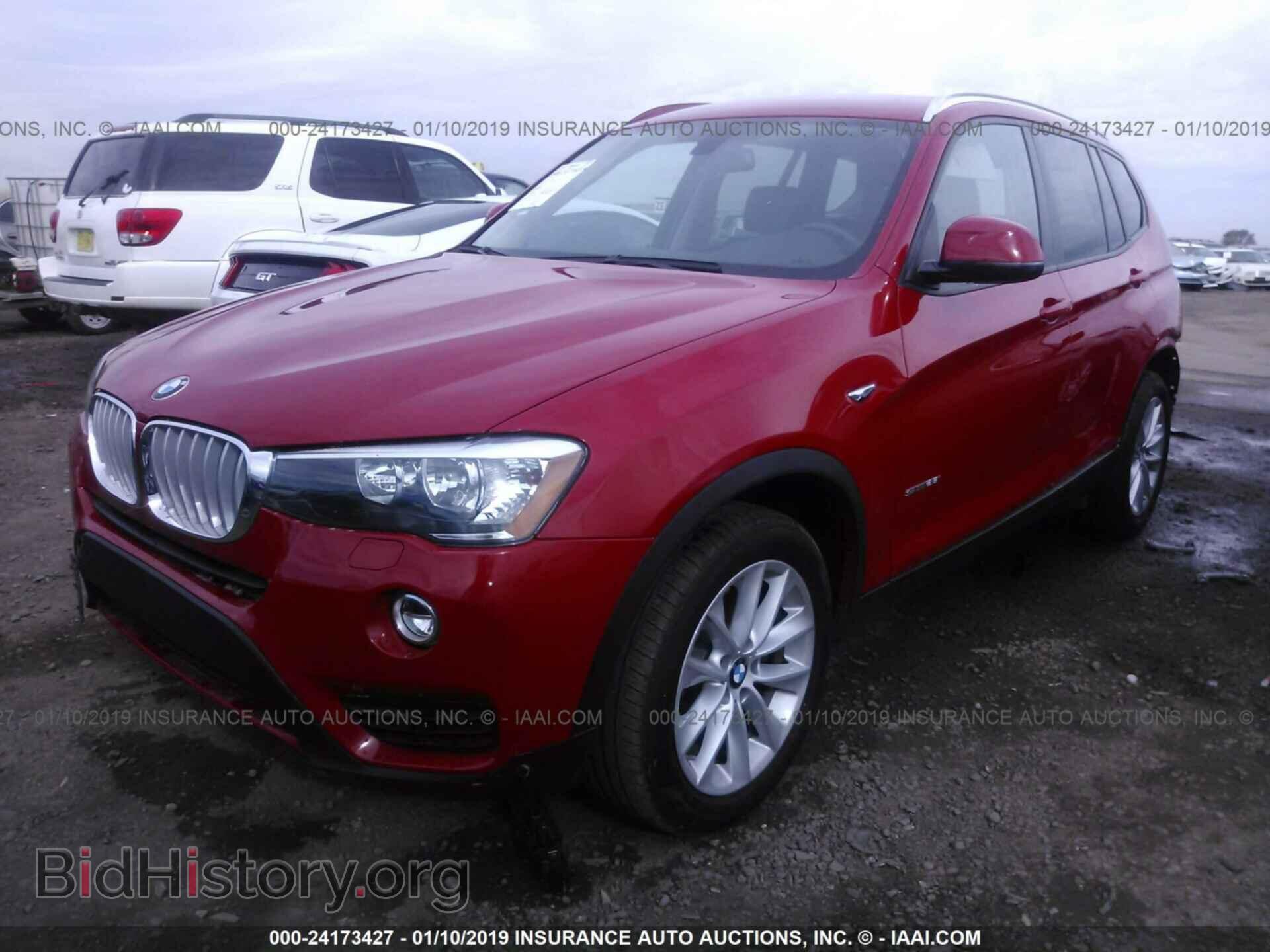 2017 BMW X3 - VIN: 5UXWZ7C30H0V88670 - Фото 2