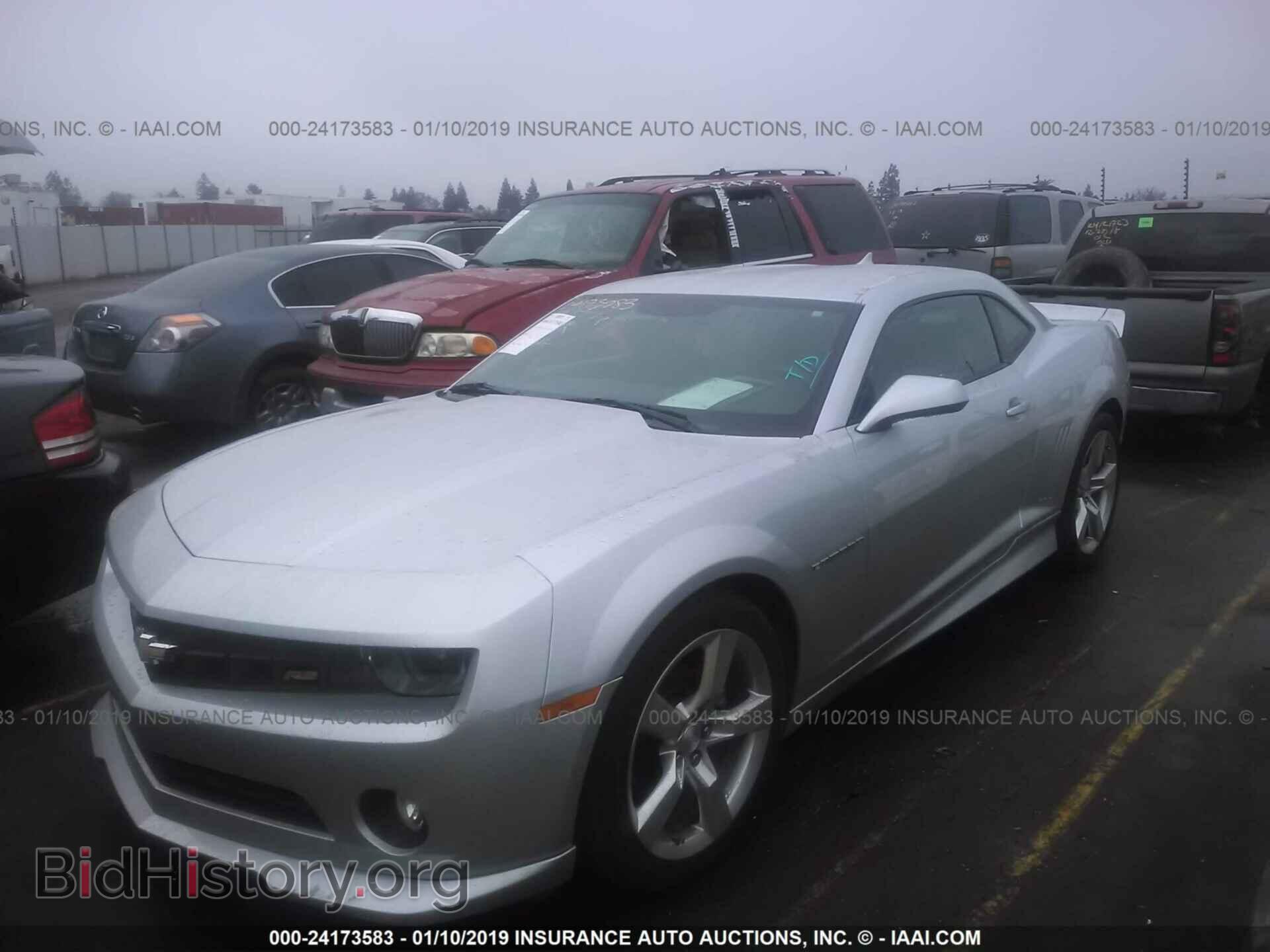 2013 CHEVROLET CAMARO - VIN: 2G1FC1E33D9204211 - Фото 2