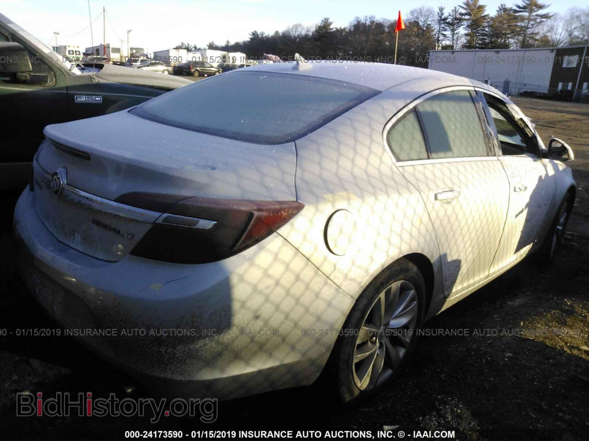 2014 BUICK REGAL - VIN: 2G4GN5EX1E9281317 - Фото 4