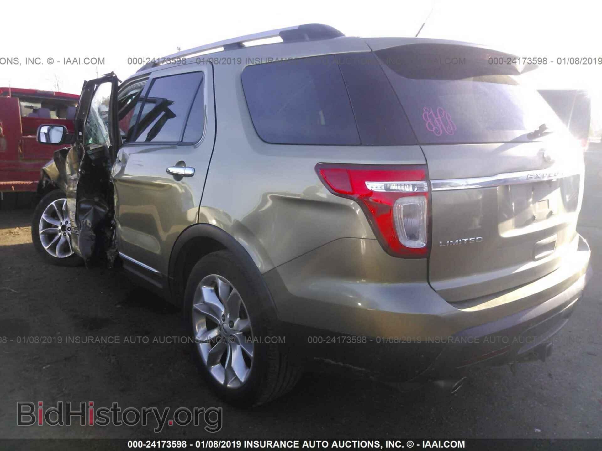 2012 FORD EXPLORER - VIN: 1FMHK7F85CGA23655 - Фото 3