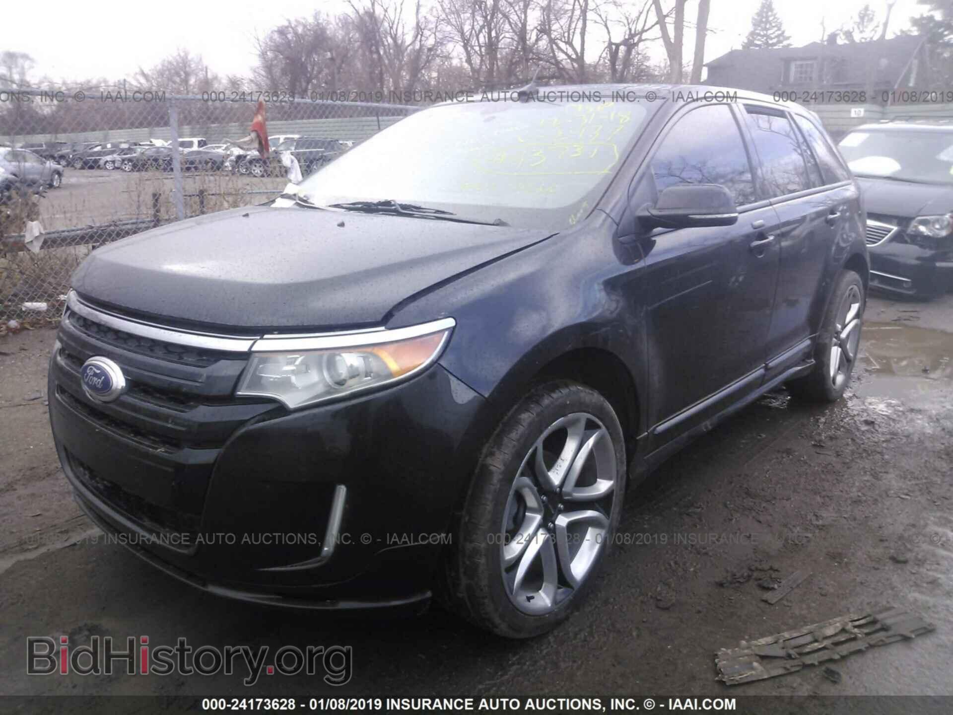 2013 FORD EDGE - VIN: 2FMDK3AK0DBE02937 - Фото 2