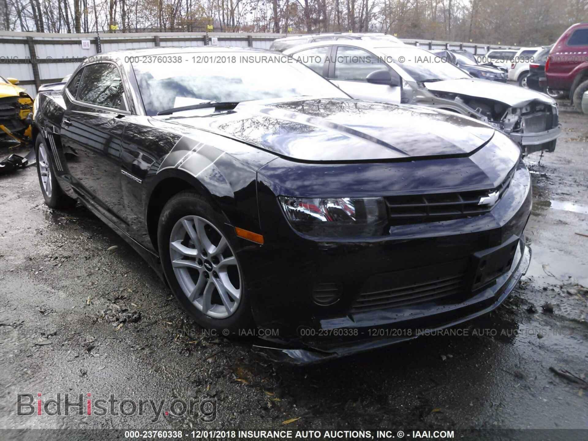 Фотография 2G1FB1E33F9251096 - CHEVROLET CAMARO 2015