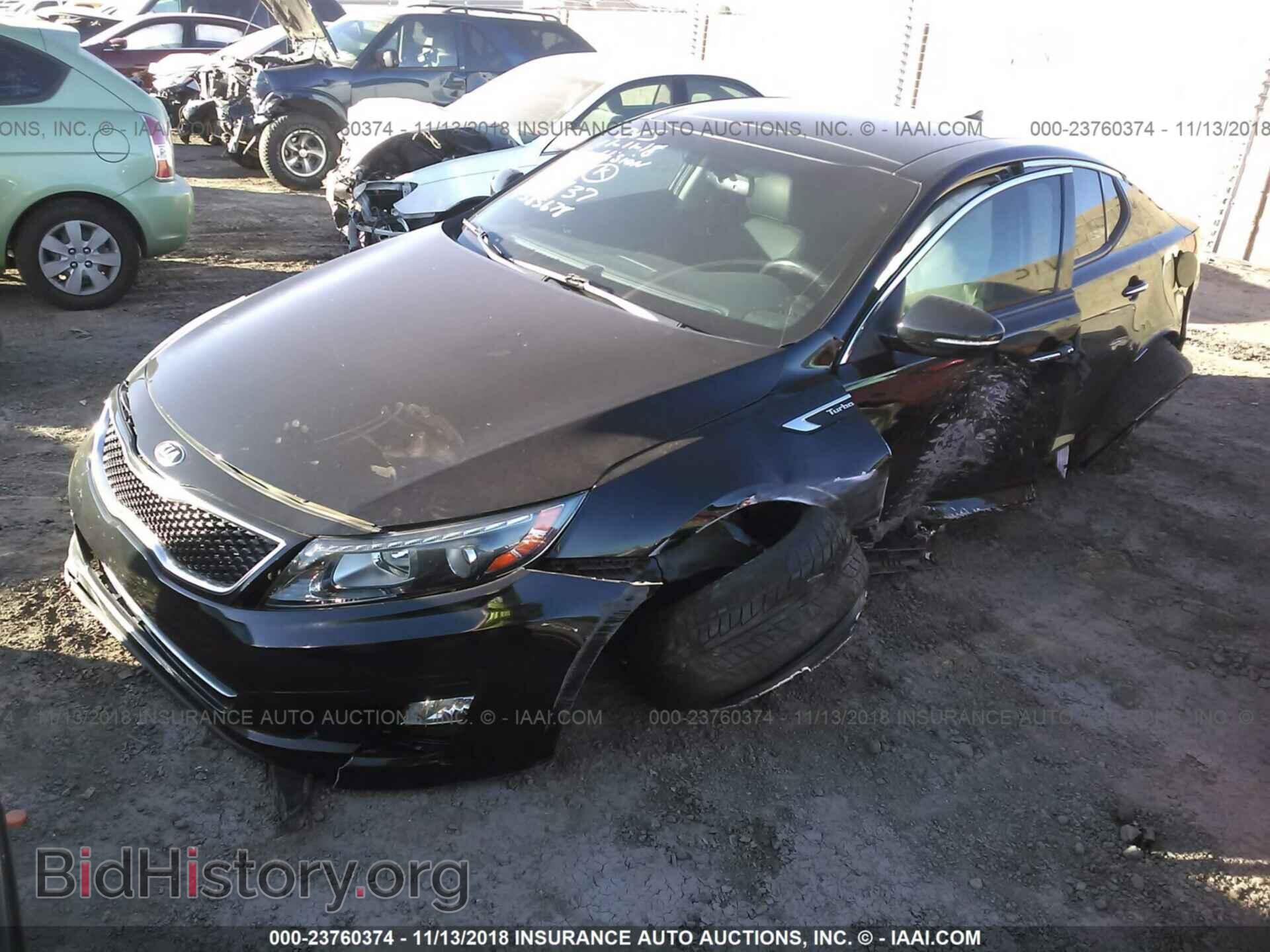 2015 KIA OPTIMA - VIN: 5XXGR4A62FG385678 - Photo 2