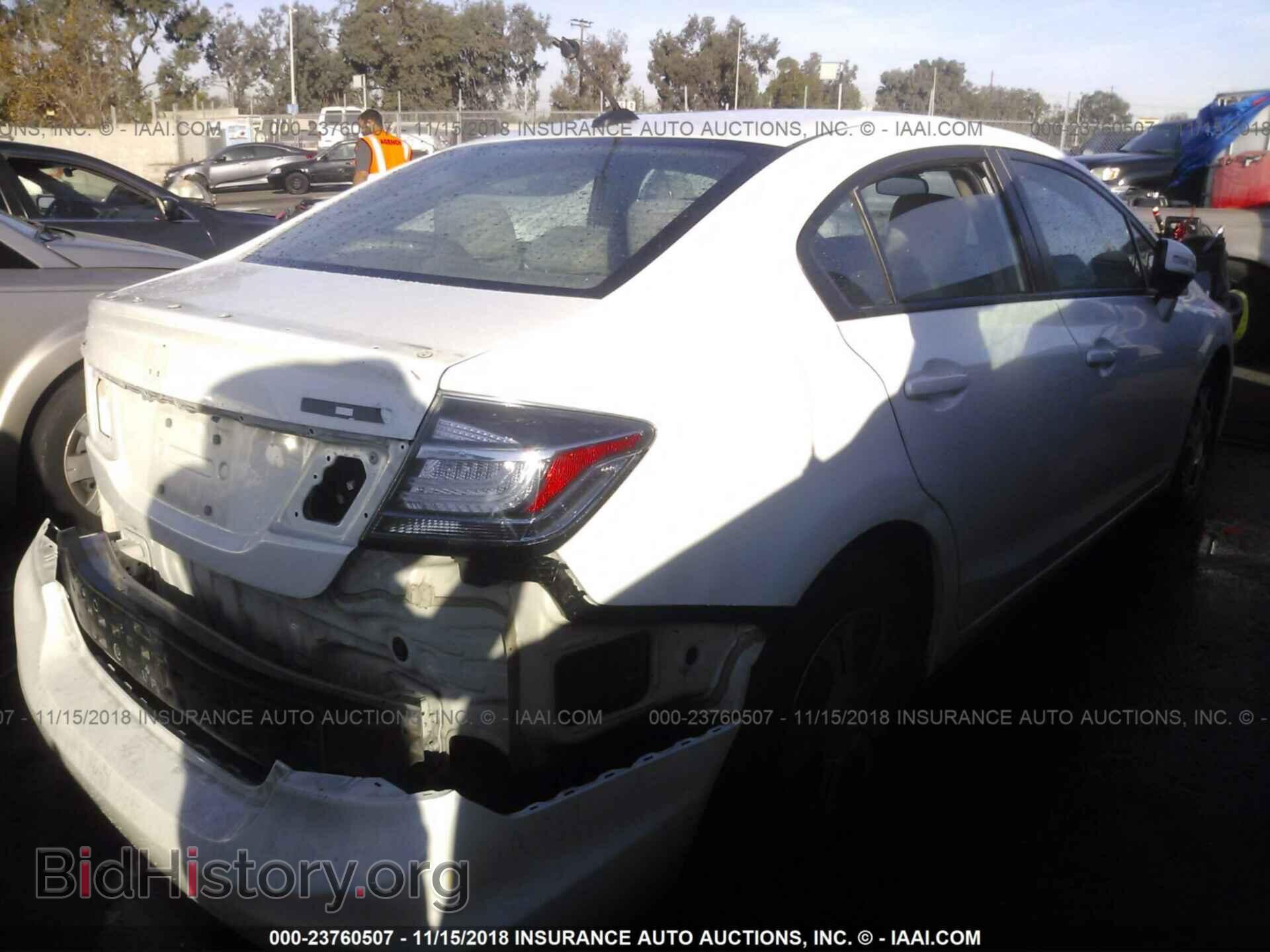 2013 HONDA CIVIC - VIN: 19XFB4F2XDE200093 - Фото 4