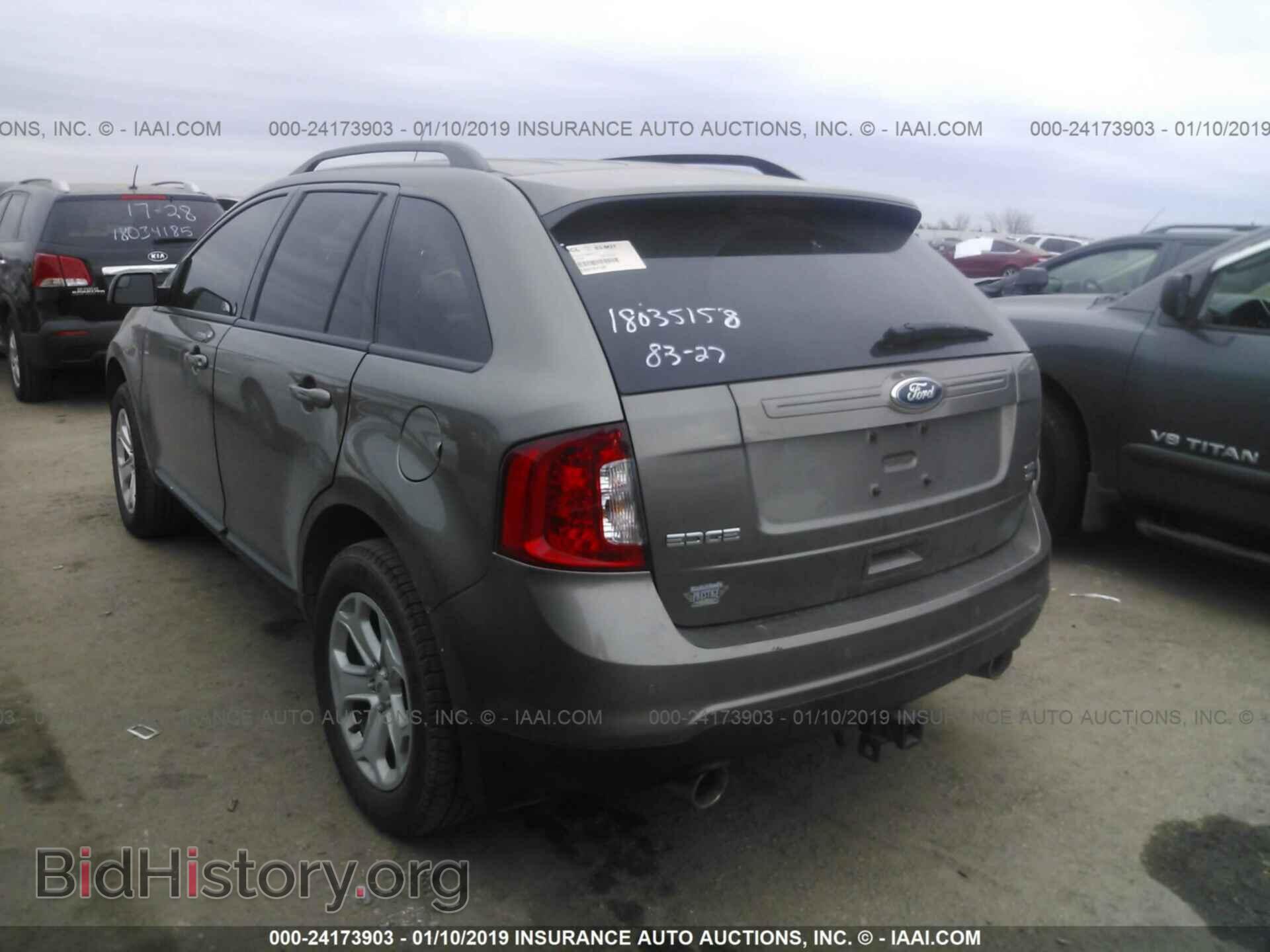 2014 FORD EDGE - VIN: 2FMDK4JC4EBB63313 - Фото 3