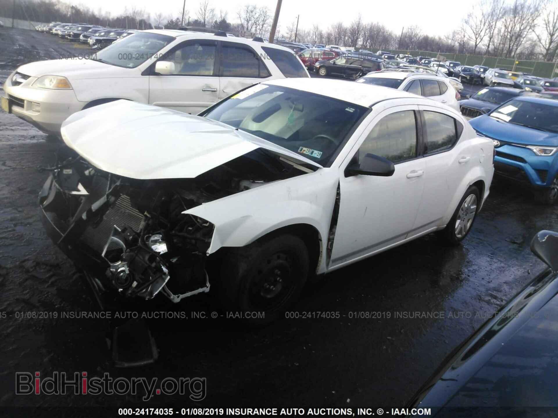 2014 DODGE AVENGER - VIN: 1C3CDZAB4EN106830 - Photo 2