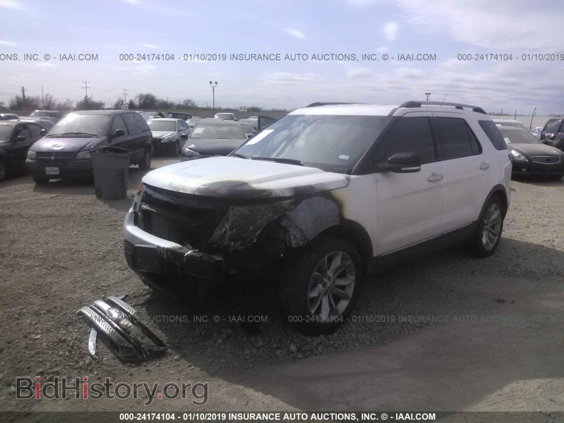 2014 FORD EXPLORER - VIN: 1FM5K7D87EGB09350 - Фото 2