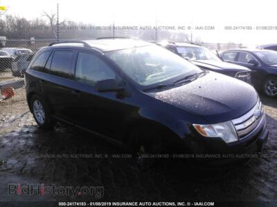 2007 Ford EDGE SE, black — VIN 2FMDK36C37BB36867, IAAI