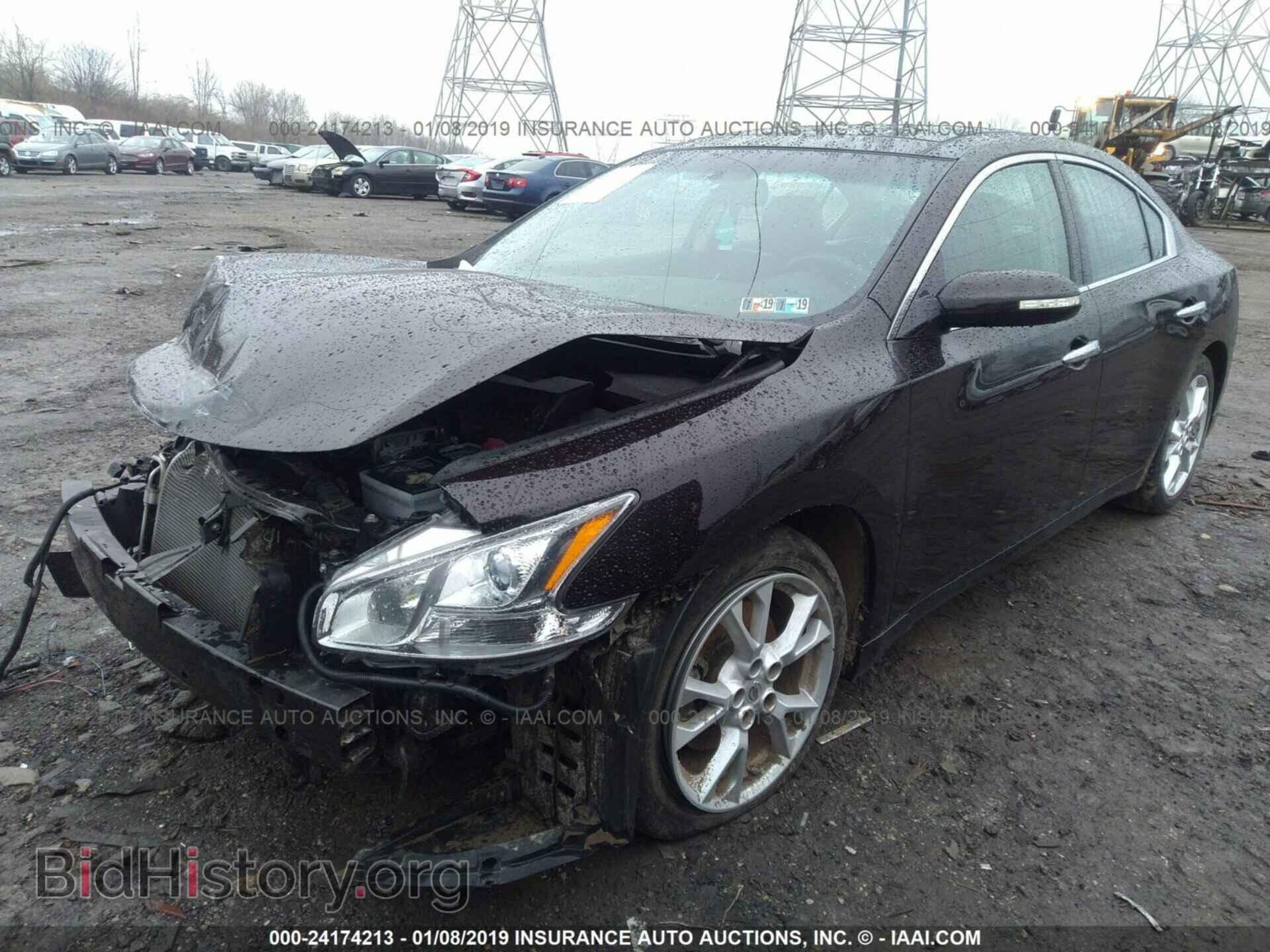 2014 NISSAN MAXIMA - VIN: 1N4AA5AP2EC484470 - Фото 2
