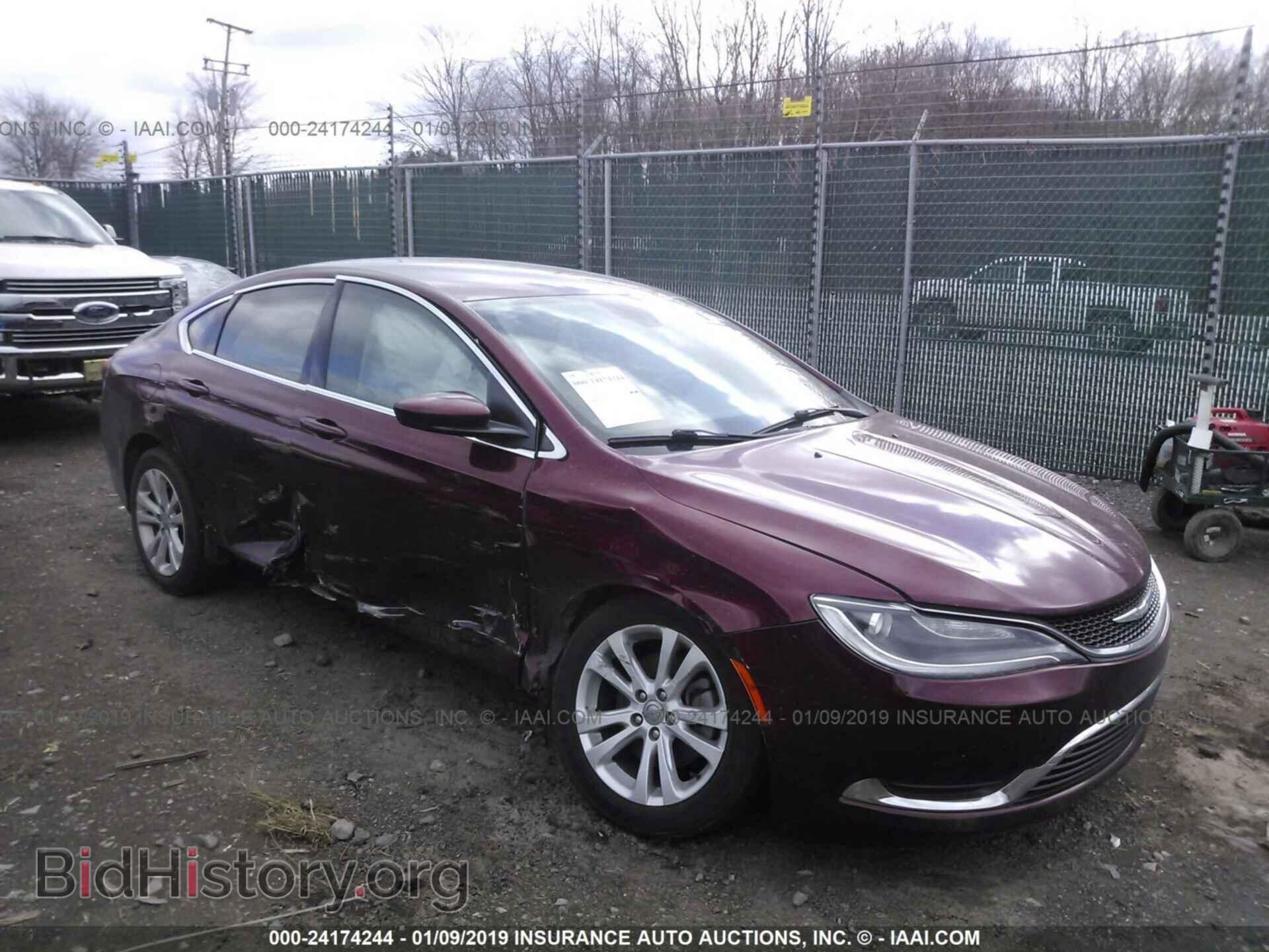 Photo 1C3CCCAB2FN599652 - CHRYSLER 200 2015