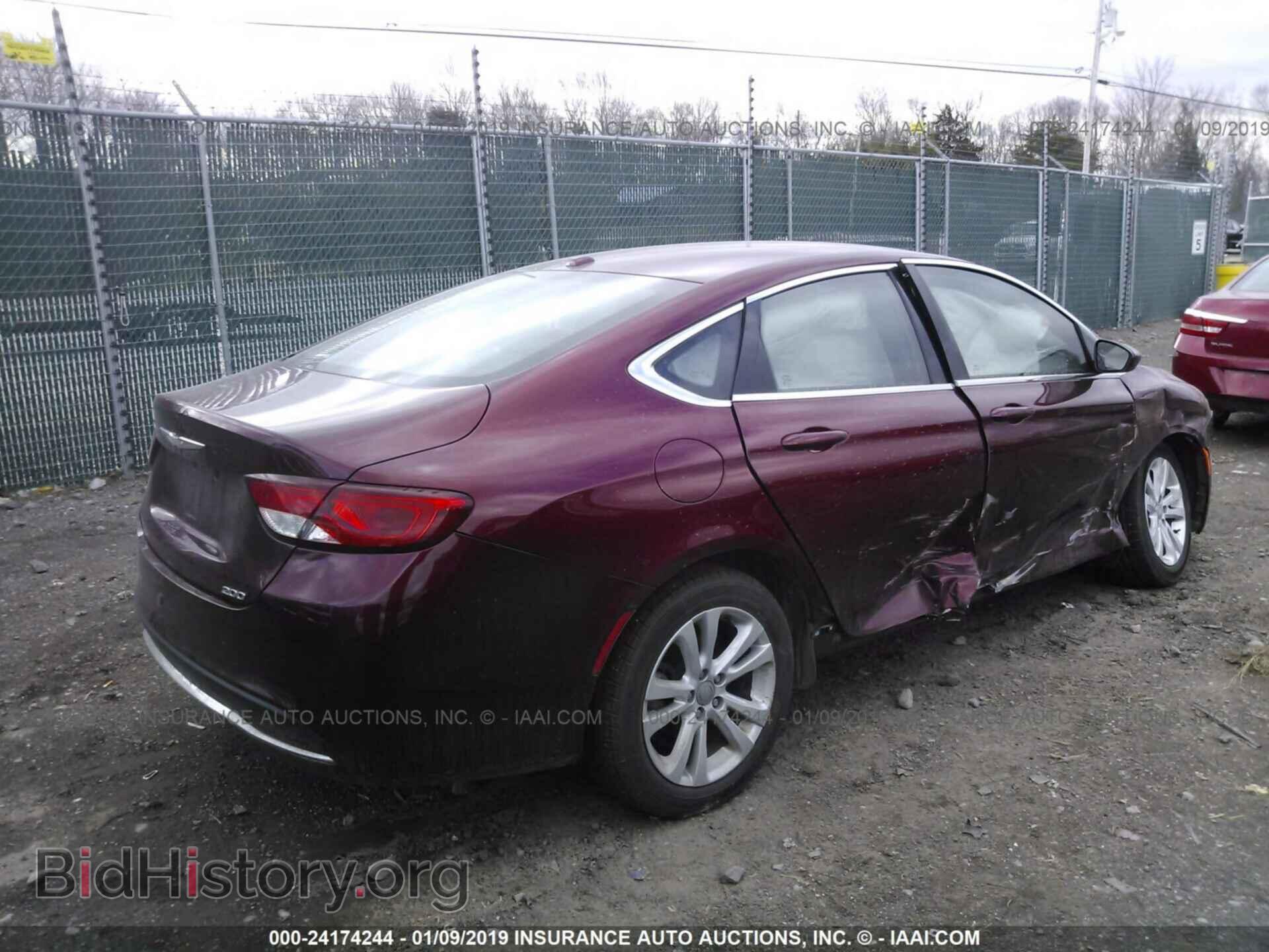 2015 CHRYSLER 200 - VIN: 1C3CCCAB2FN599652 - Photo 4