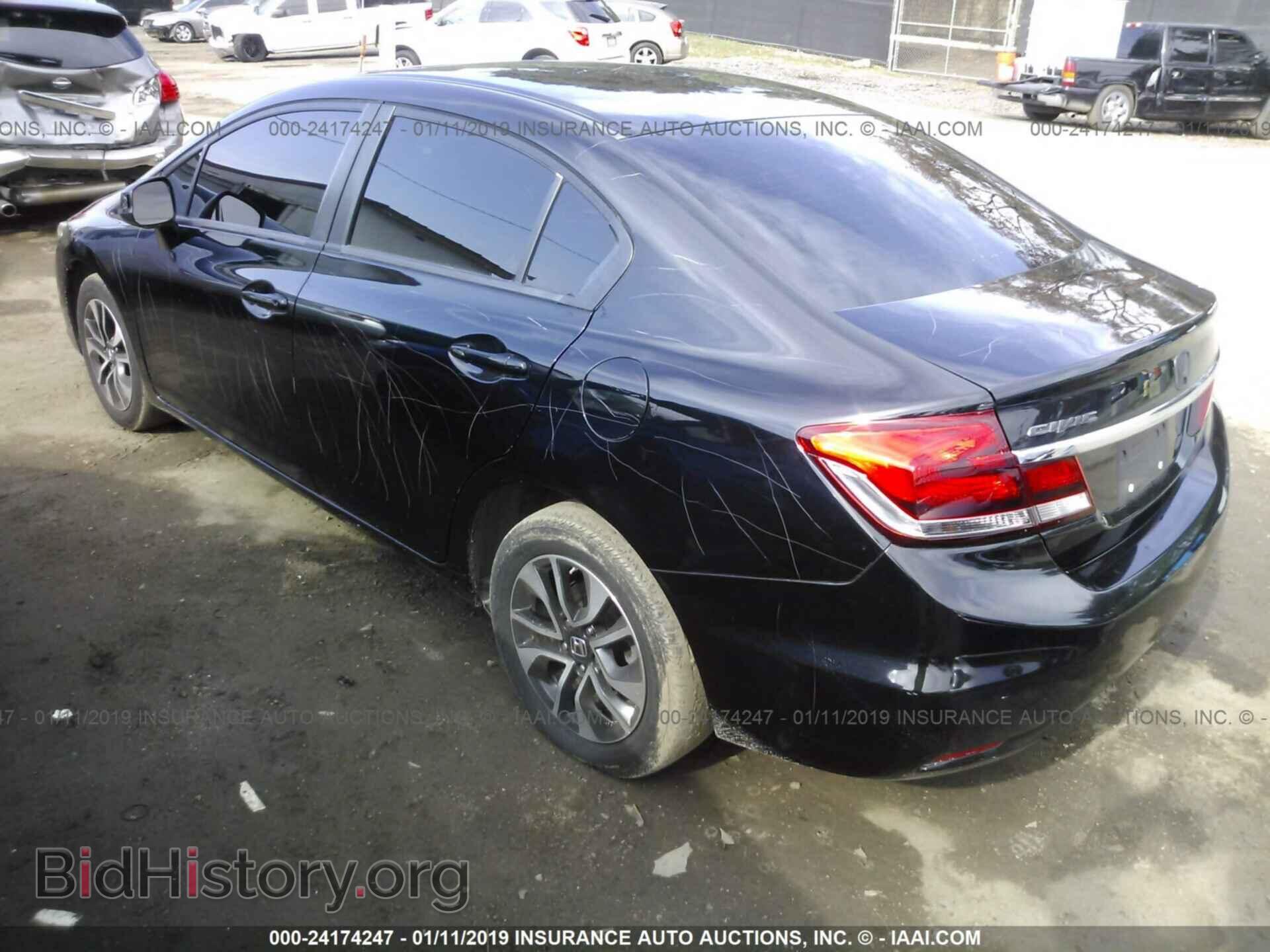 2013 HONDA CIVIC - VIN: 19XFB2F81DE221505 - Фото 3