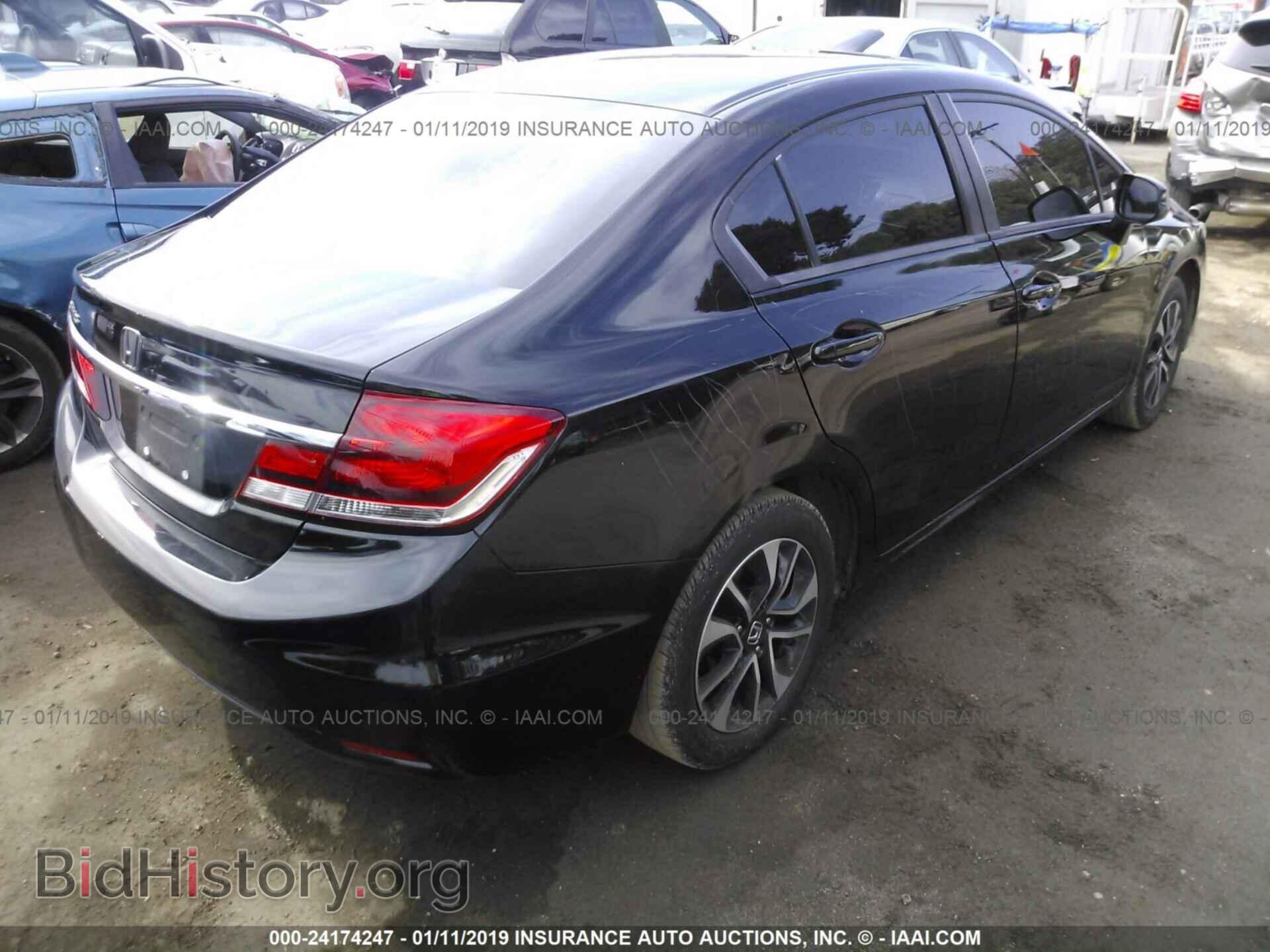 2013 HONDA CIVIC - VIN: 19XFB2F81DE221505 - Фото 4