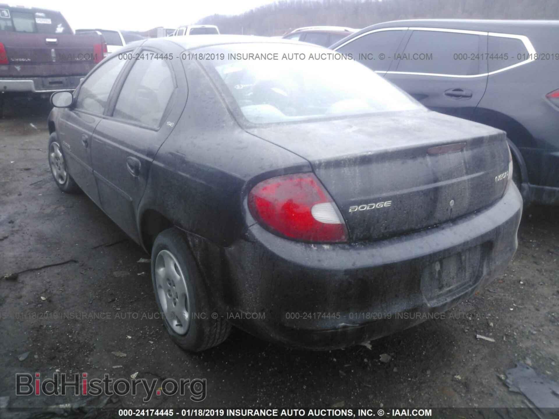2001 DODGE NEON - VIN: 1B3ES46C21D100542 - Фото 3
