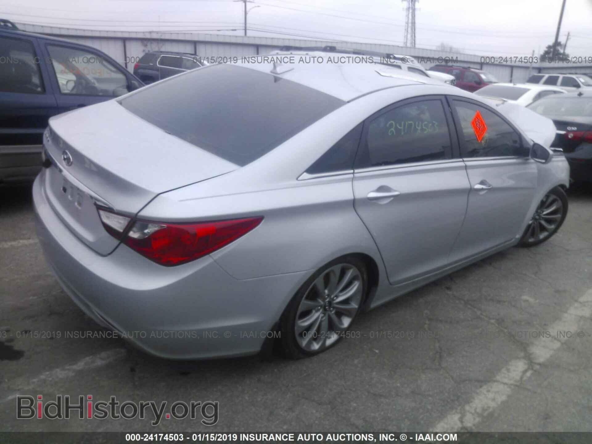 2012 HYUNDAI SONATA - VIN: 5NPEC4AC3CH499414 - Фото 4