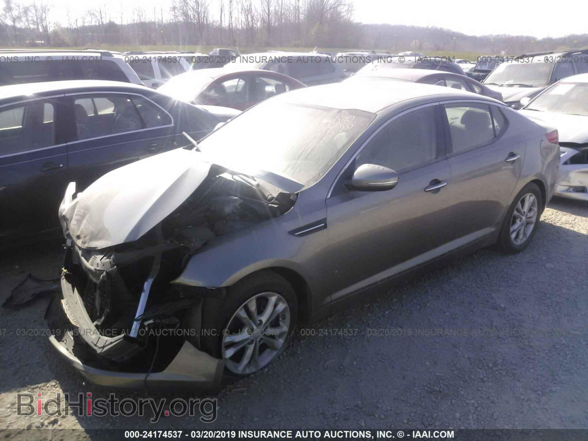 2012 KIA OPTIMA - VIN: 5XXGM4A72CG019433 - Фото 2