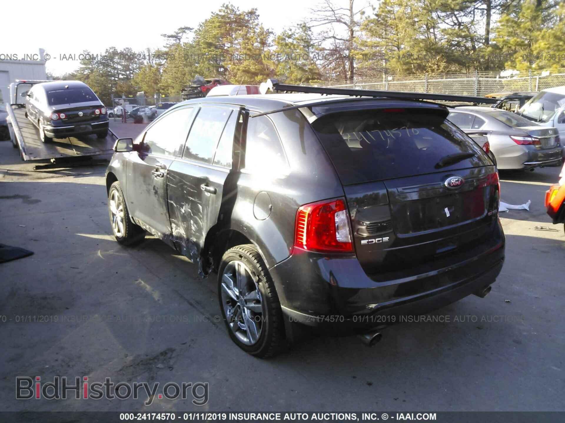 2014 FORD EDGE - VIN: 2FMDK4JC2EBA22269 - Фото 3
