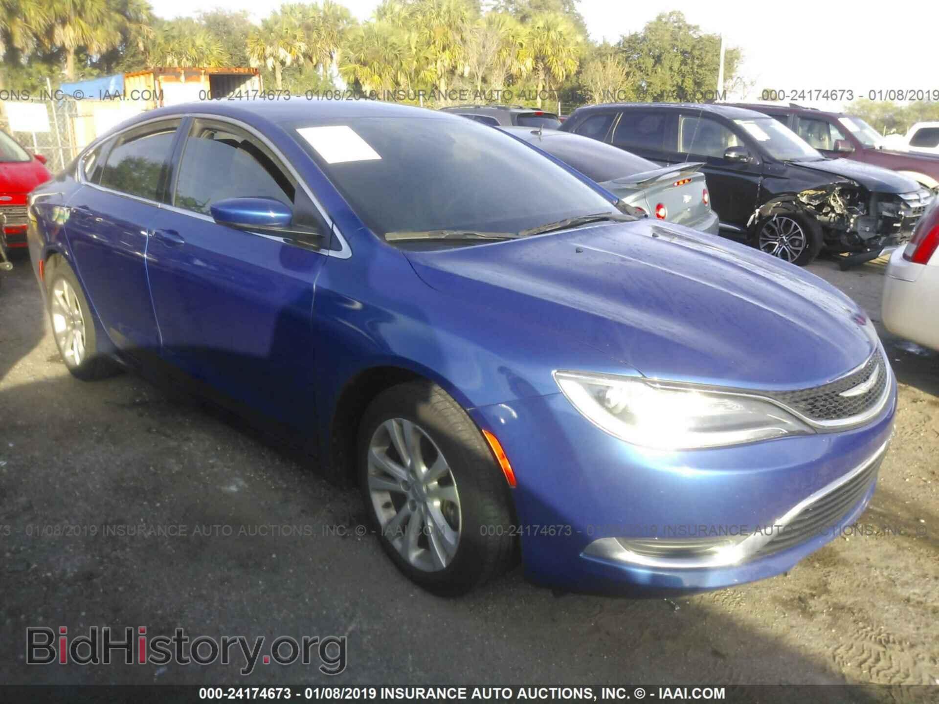 Фотография 1C3CCCAB3GN144200 - CHRYSLER 200 2016