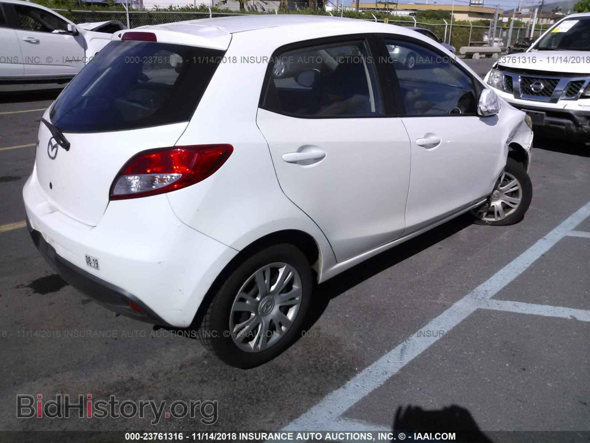 2011 MAZDA MAZDA2 - VIN: JM1DE1HY2B0106231 - Фото 4