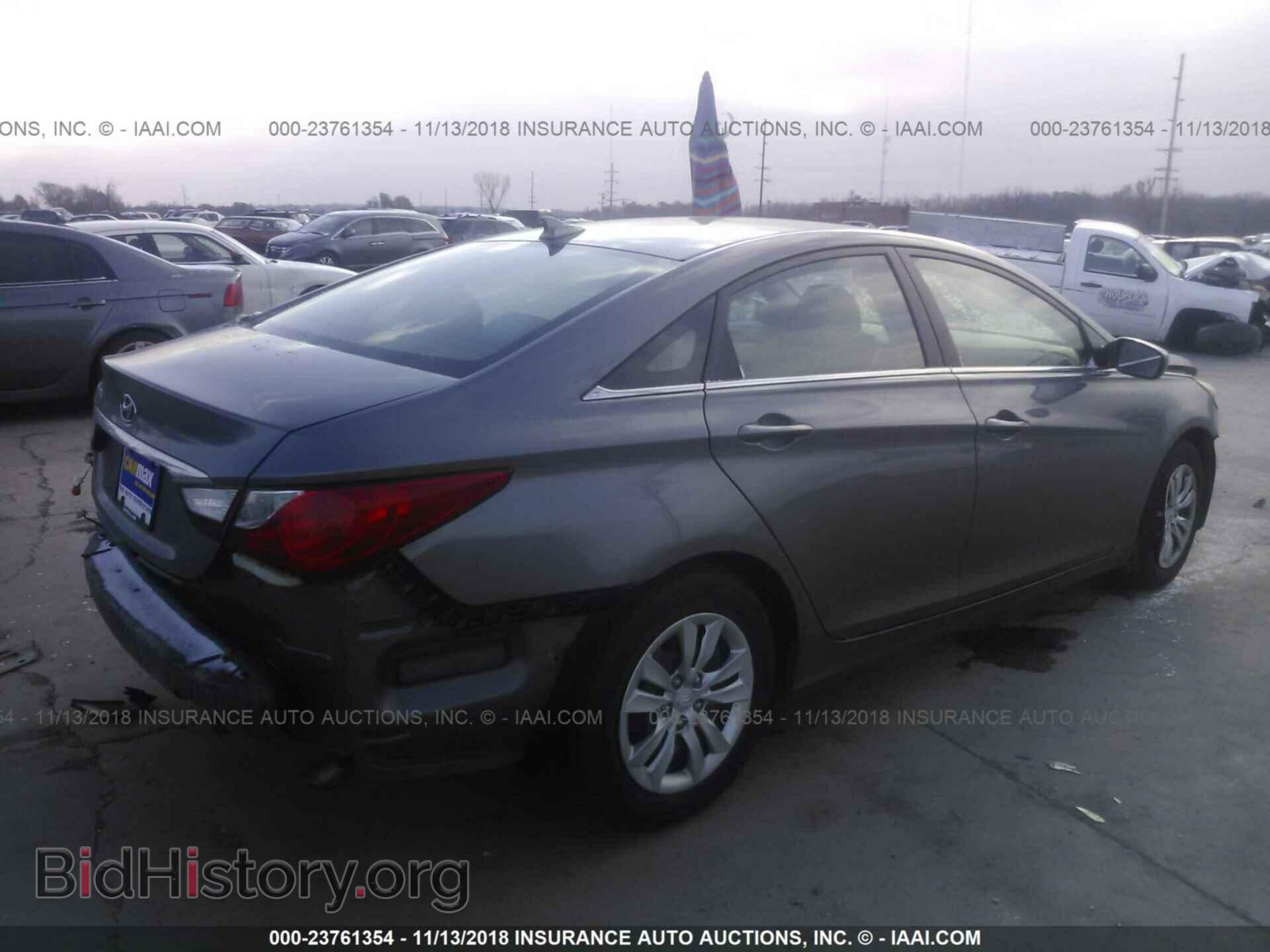 2012 HYUNDAI SONATA - VIN: 5NPEB4AC0CH470830 - Фото 4