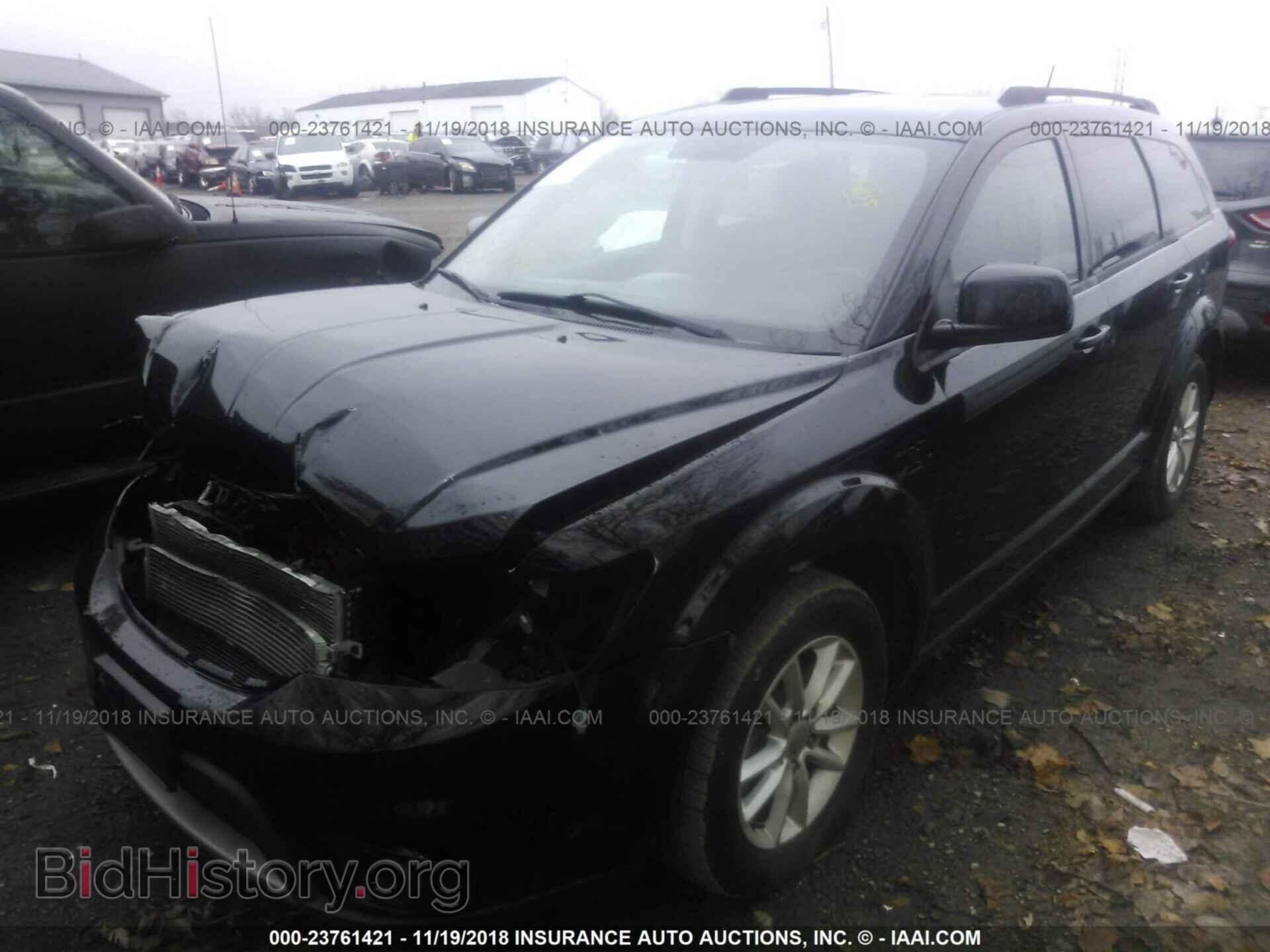 2014 DODGE JOURNEY - VIN: 3C4PDCBBXET180309 - Фото 2