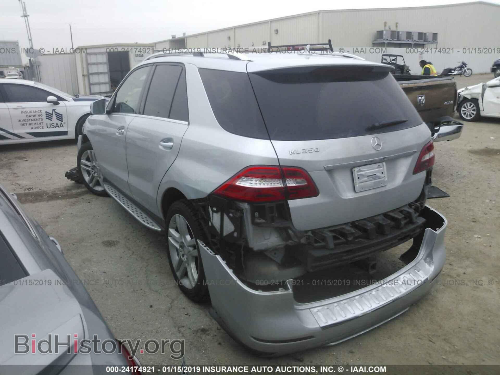 2014 MERCEDES-BENZ ML - VIN: 4JGDA5JB9EA347285 - Фото 3