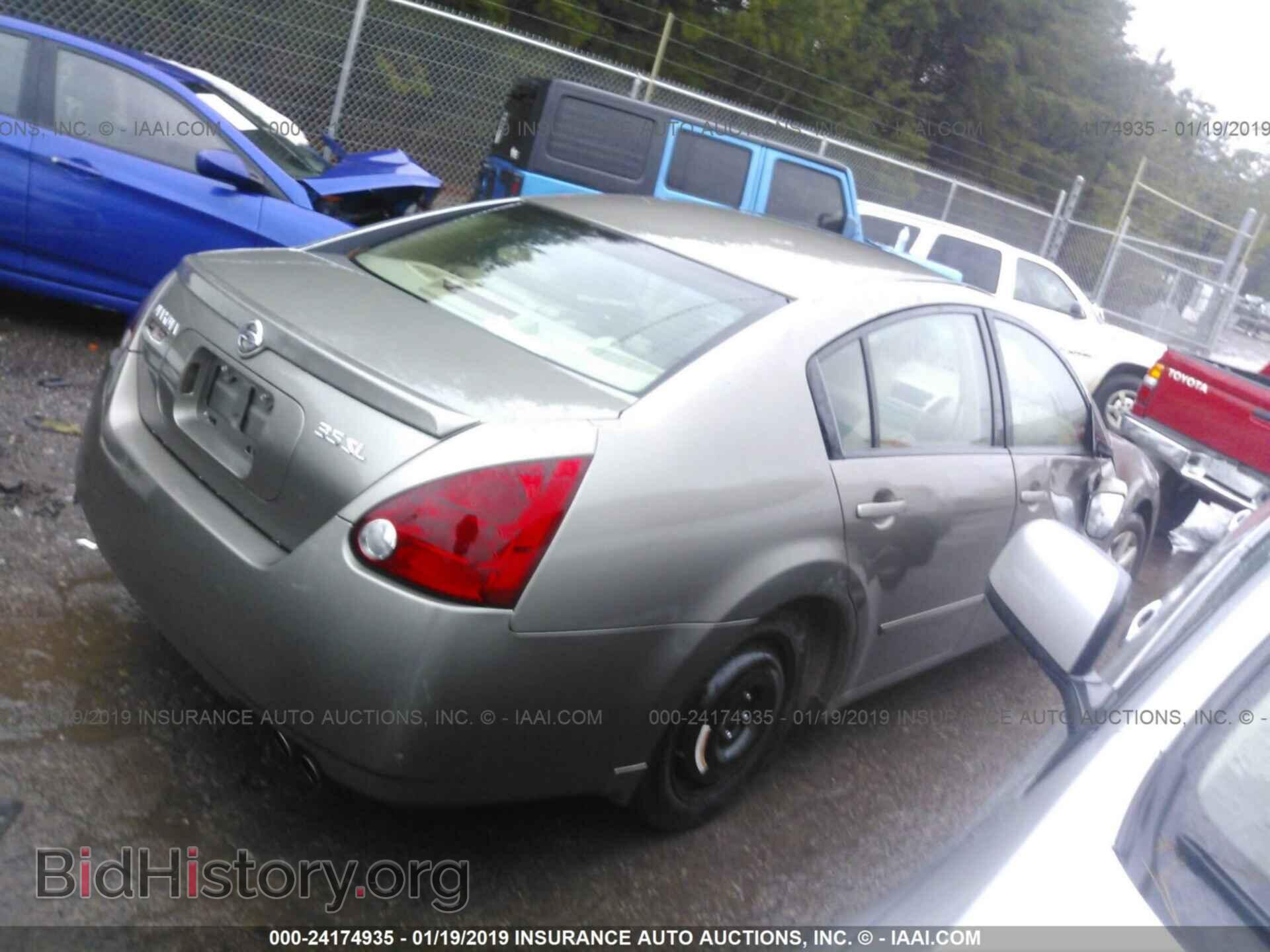 2006 NISSAN MAXIMA - VIN: 1N4BA41E96C814409 - Фото 4