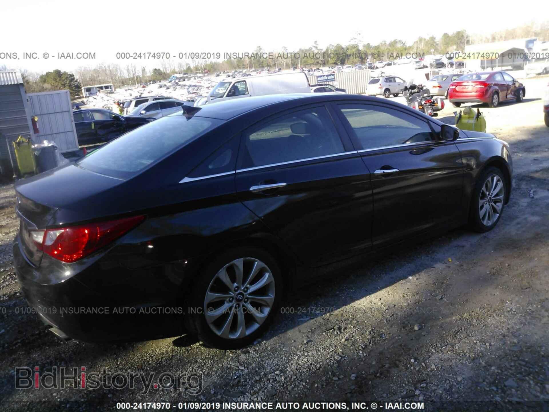 2012 HYUNDAI SONATA - VIN: 5NPEC4ACXCH350885 - Фото 4