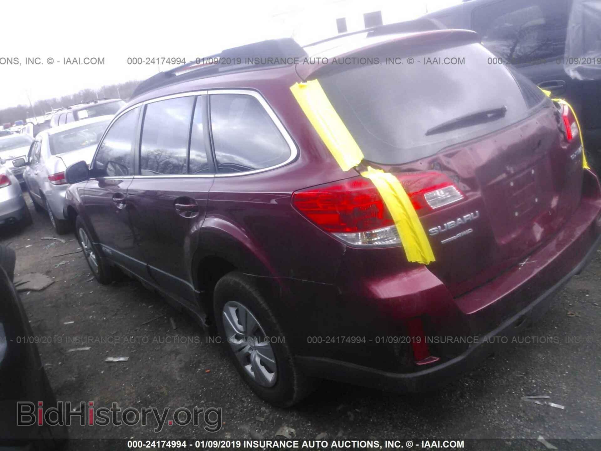2012 SUBARU OUTBACK - VIN: 4S4BRCAC1C3244084 - Фото 3