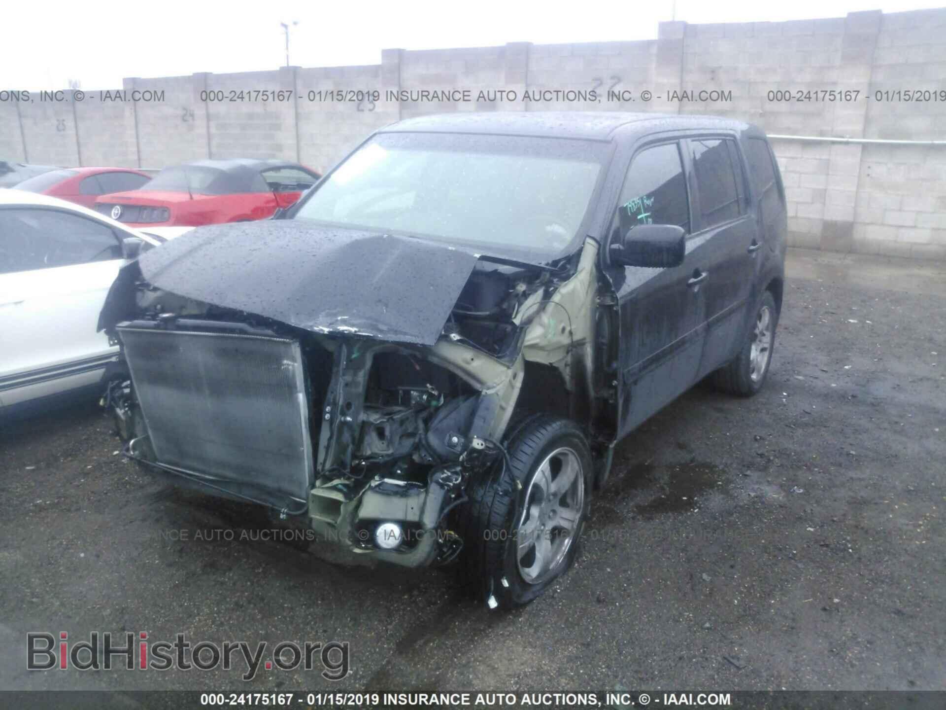 2012 HONDA PILOT - VIN: 5FNYF3H65CB015370 - Photo 2