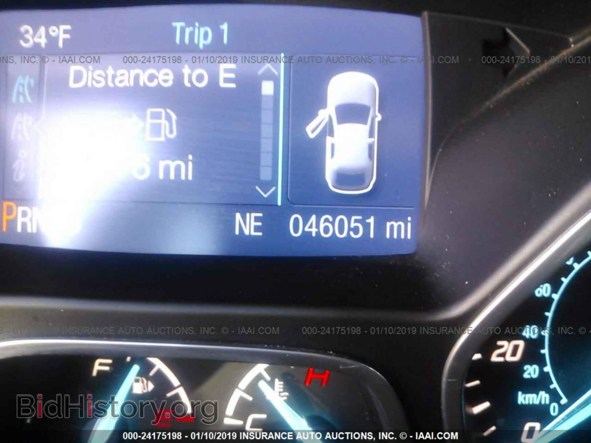 2014 FORD ESCAPE - VIN: 1FMCU0F74EUC82001 - Фото 7