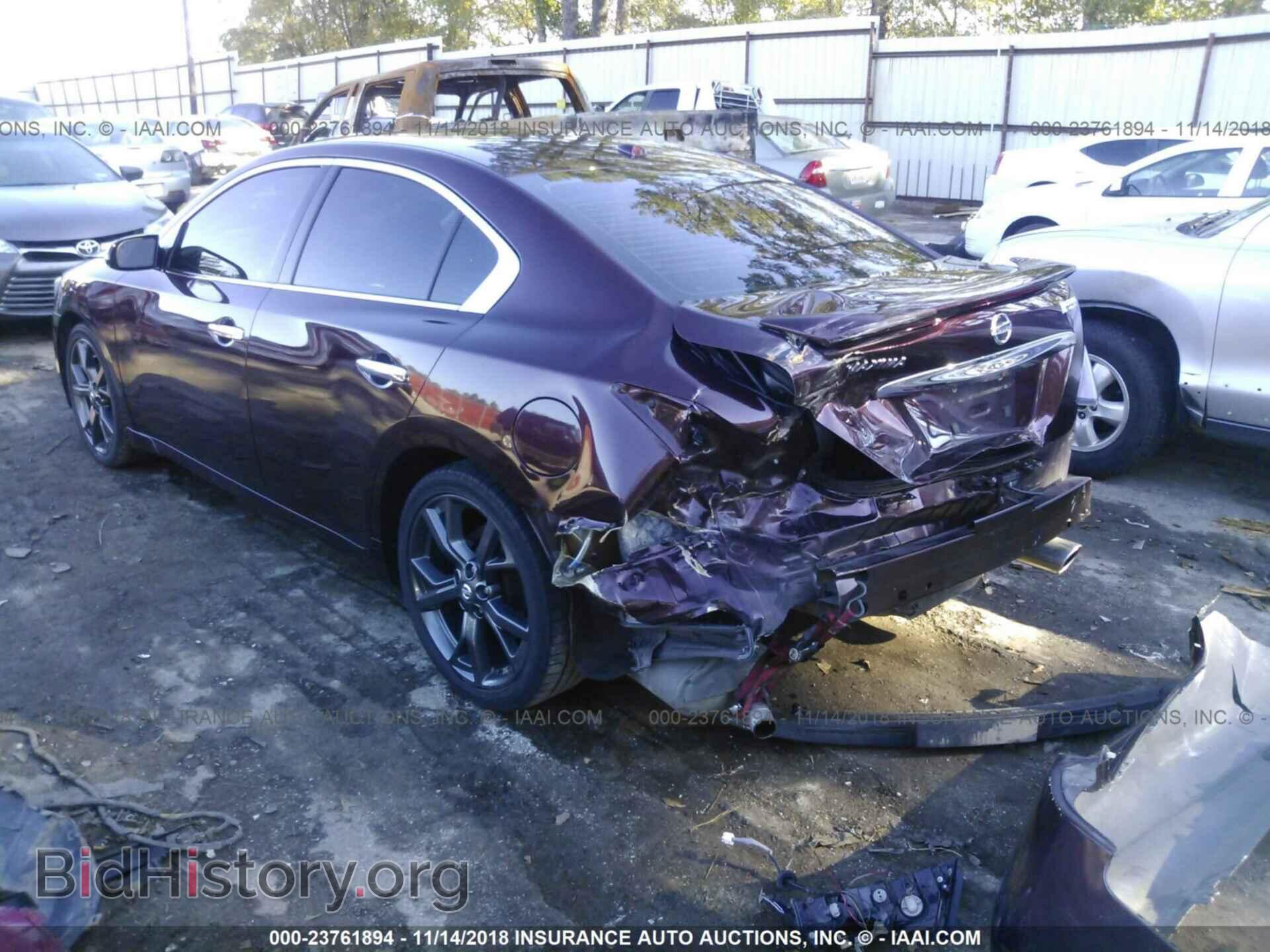 2014 NISSAN MAXIMA - VIN: 1N4AA5AP8EC437914 - Фото 3