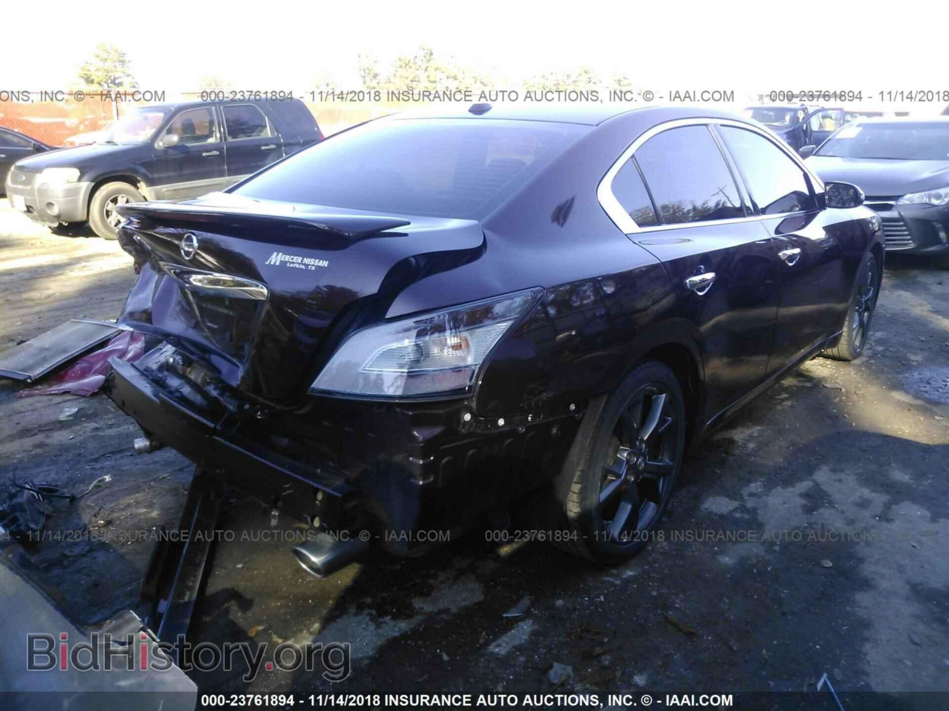 2014 NISSAN MAXIMA - VIN: 1N4AA5AP8EC437914 - Фото 4