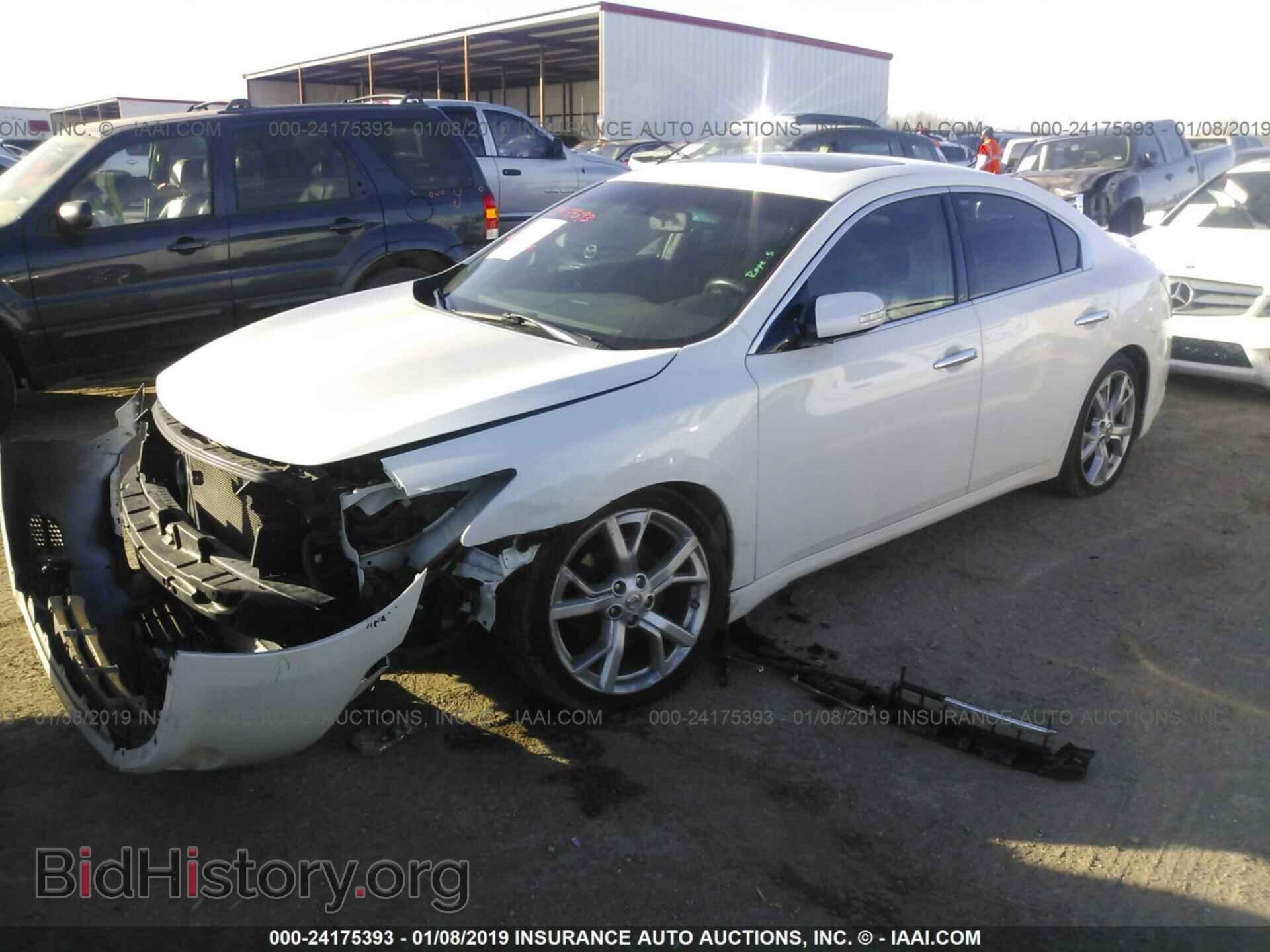 2012 NISSAN MAXIMA - VIN: 1N4AA5AP1CC809445 - Фото 2