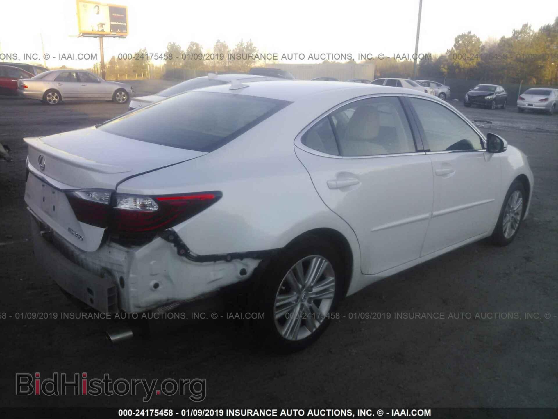 2014 LEXUS ES - VIN: JTHBK1GG6E2137384 - Фото 4